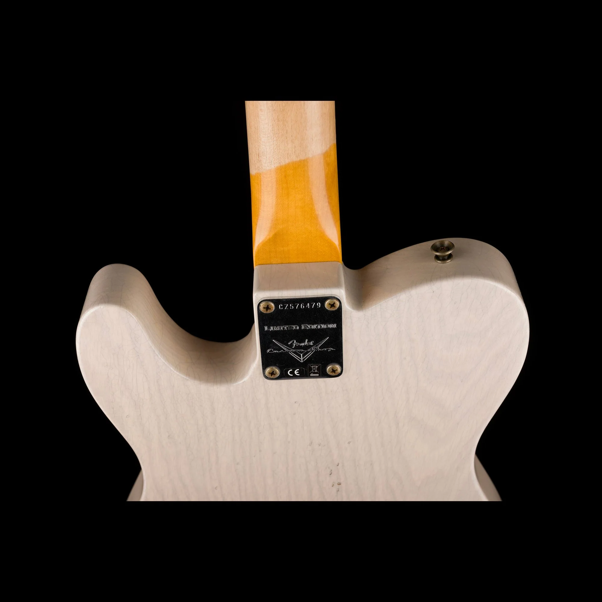 Fender Custom Shop Limited Edition 1959 Telecaster Journeyman Relic Aged White Blonde With Case - Image 14