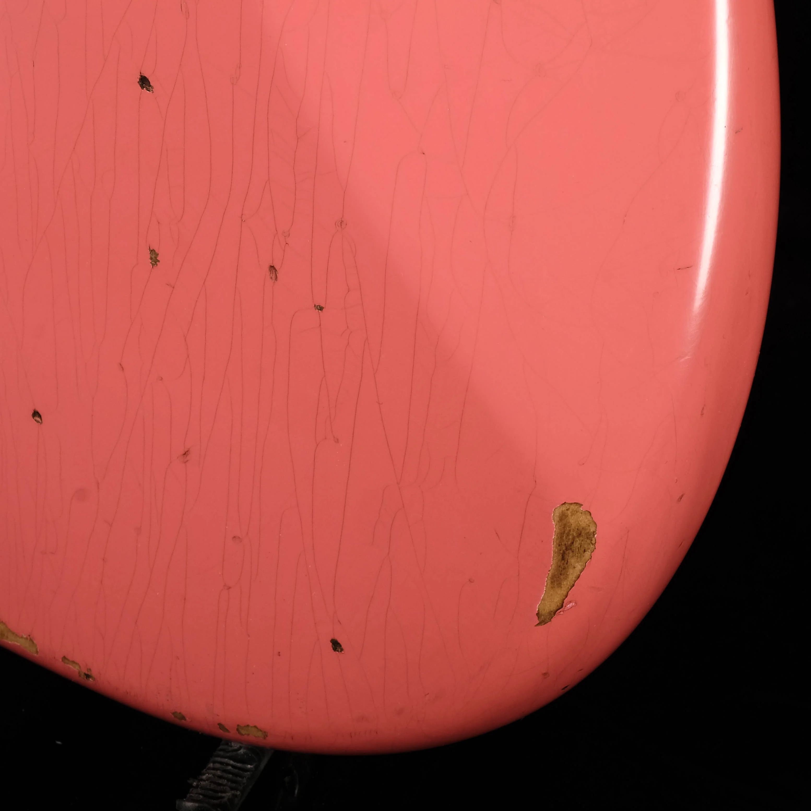 Fender Custom Shop Limited Edition 1960 Stratocaster Relic Faded Tahitian Coral Electric Guitar - Image 12
