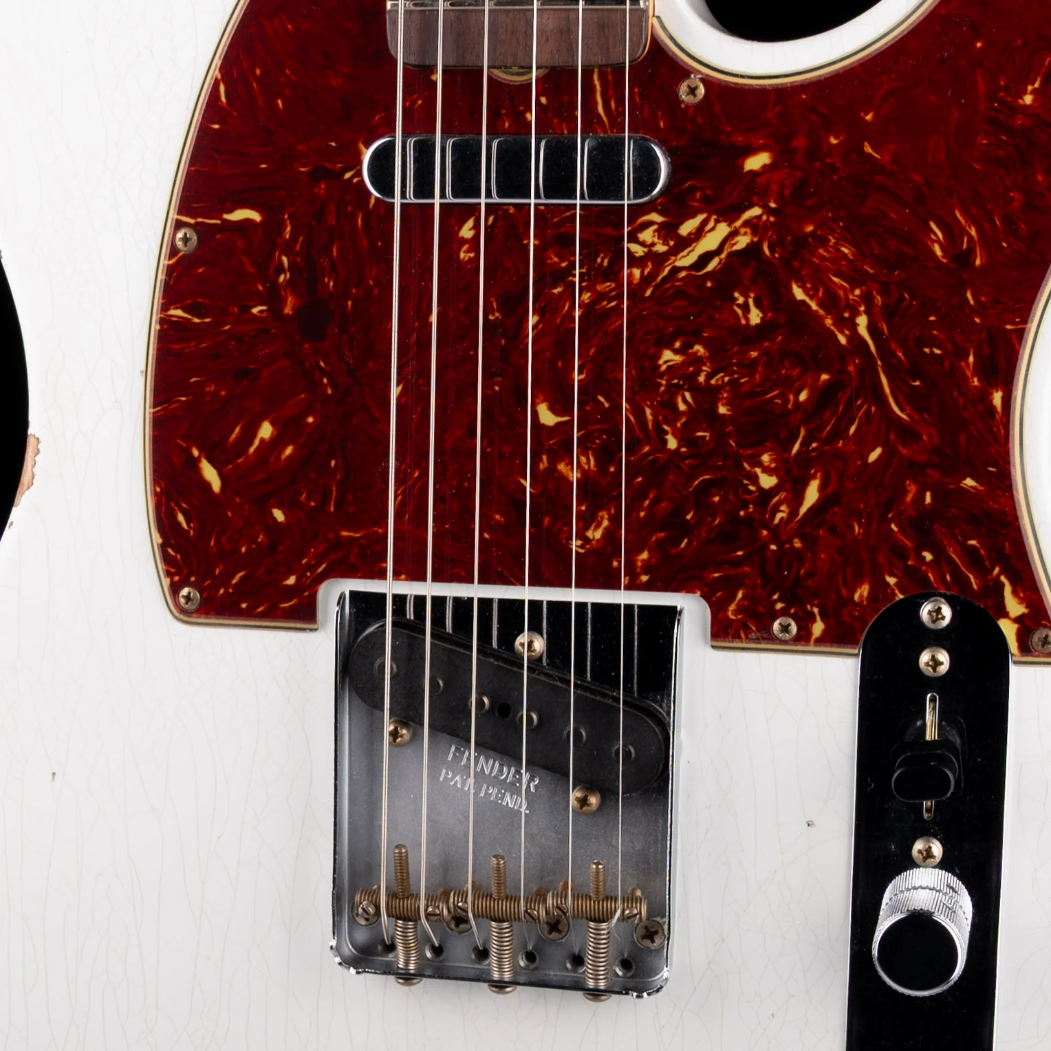 Fender Custom Shop Limited Edition 1963 Telecaster Relic Olympic White - Image 4