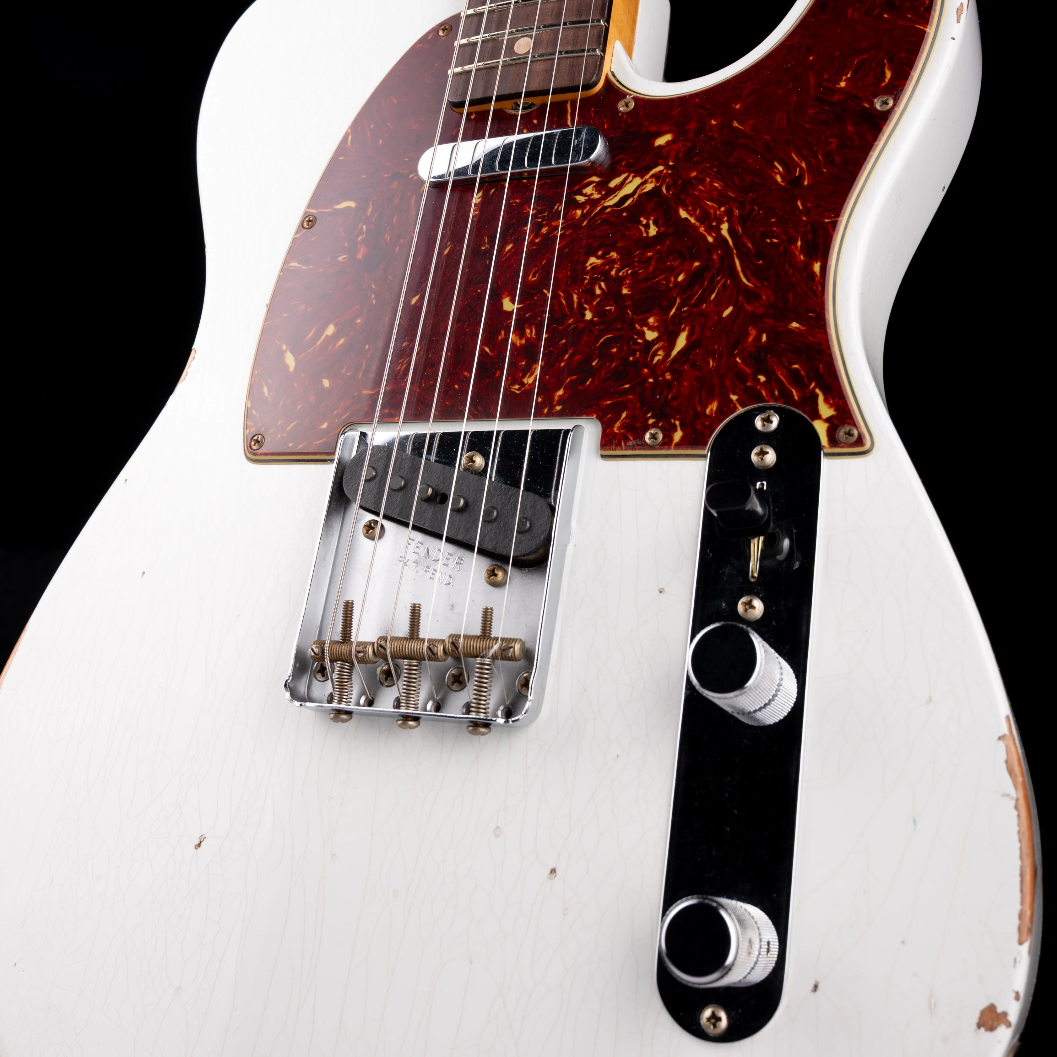 Fender Custom Shop Limited Edition 1963 Telecaster Relic Olympic White - Image 5