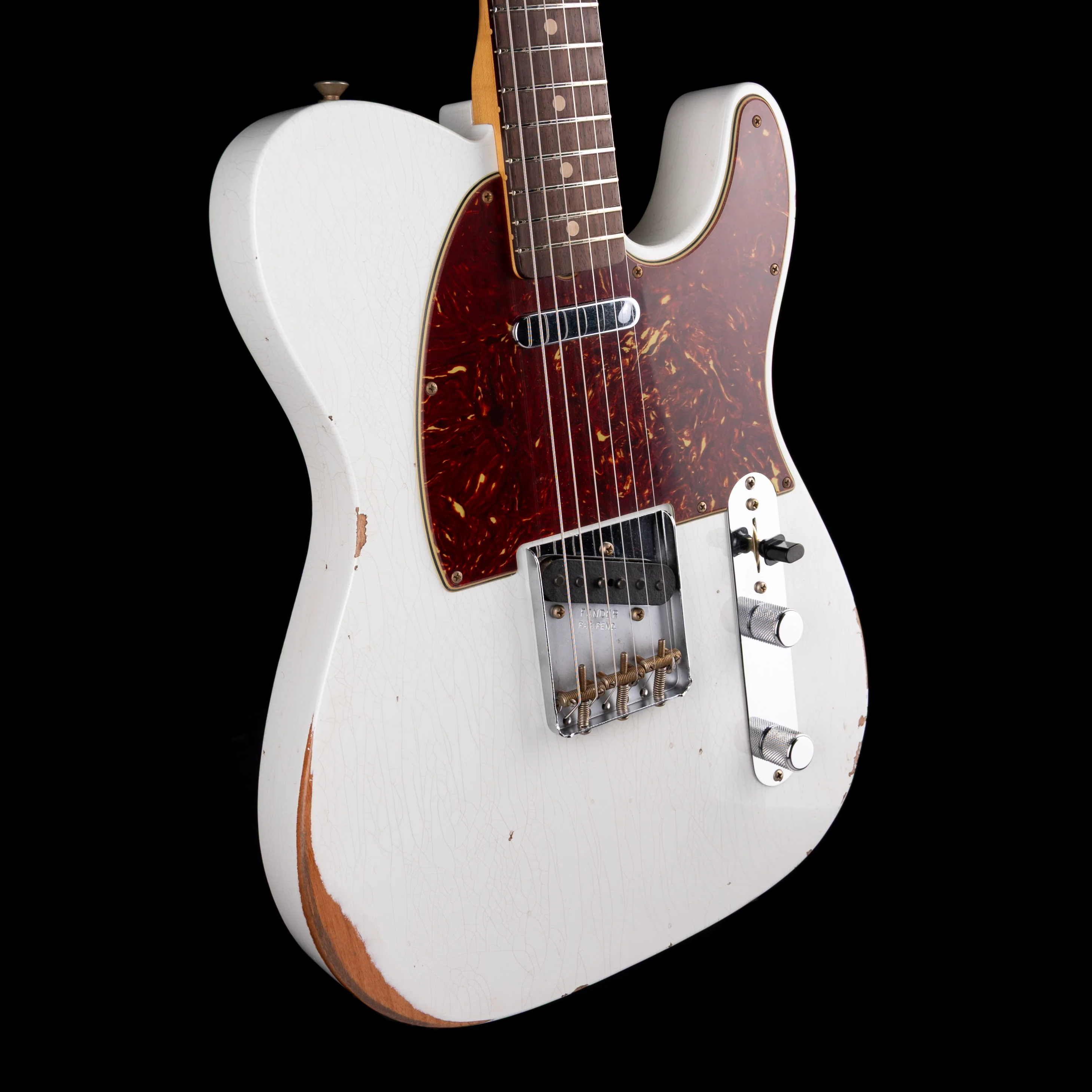 Fender Custom Shop Limited Edition 1963 Telecaster Relic Olympic White - Image 6