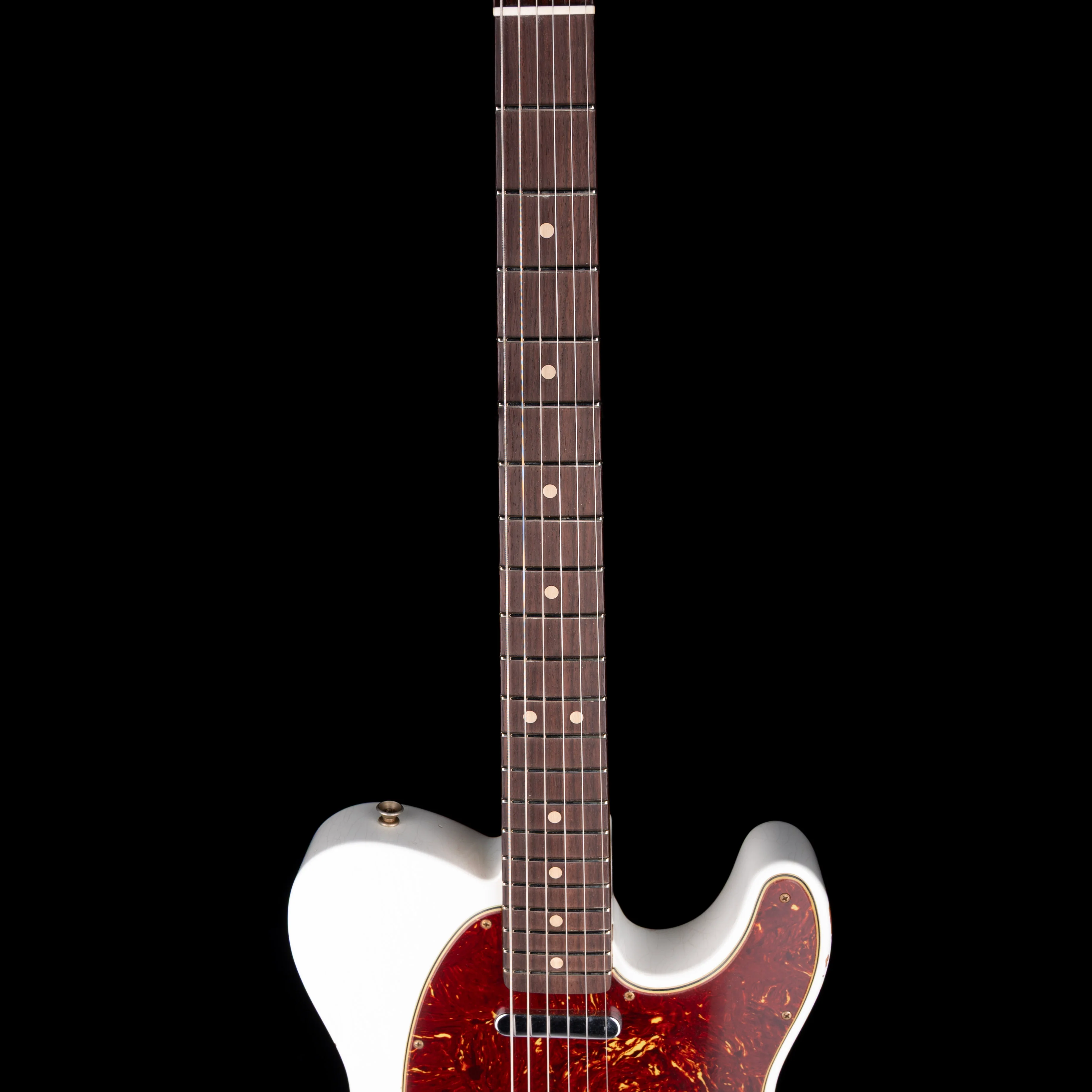 Fender Custom Shop Limited Edition 1963 Telecaster Relic Olympic White - Image 7