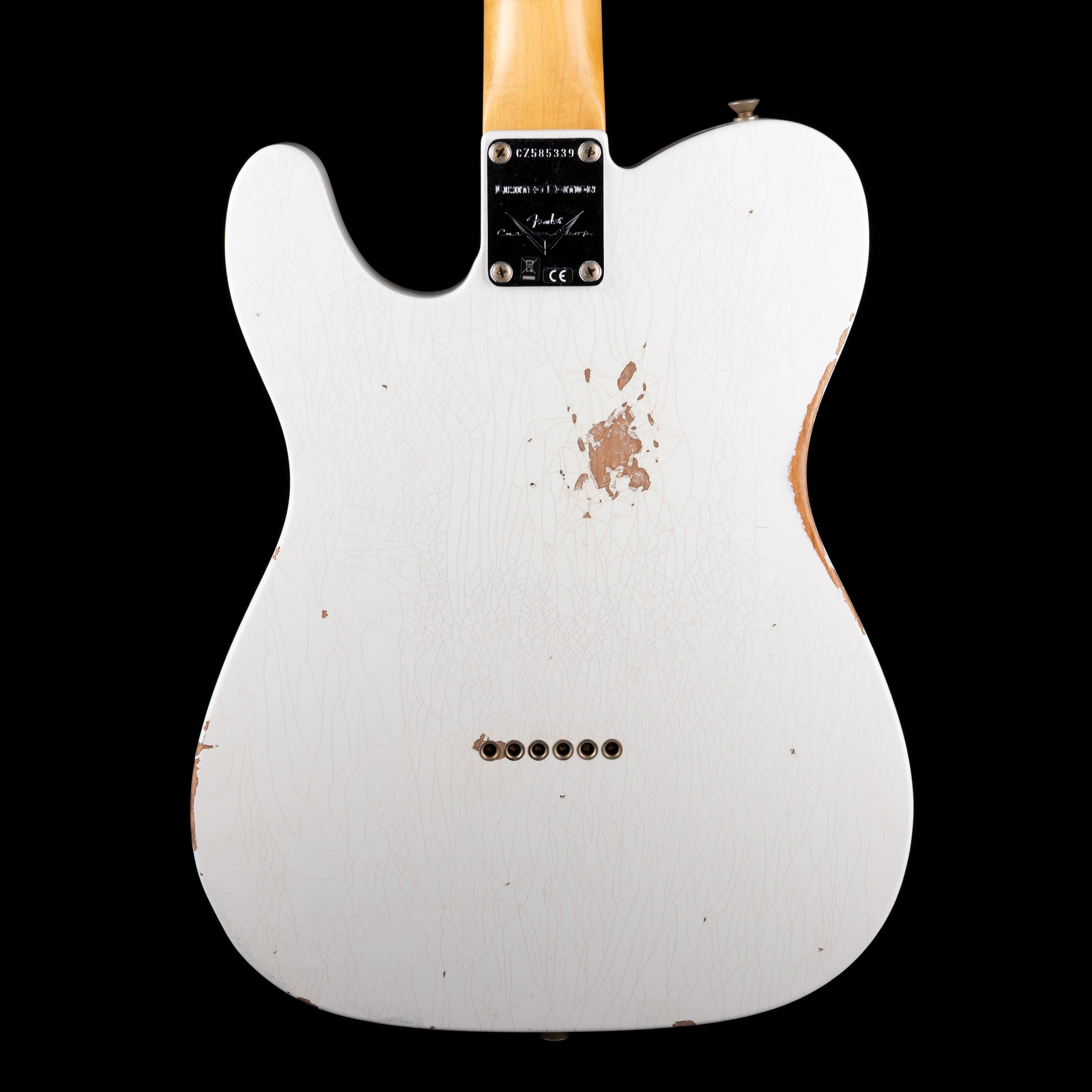 Fender Custom Shop Limited Edition 1963 Telecaster Relic Olympic White - Image 8