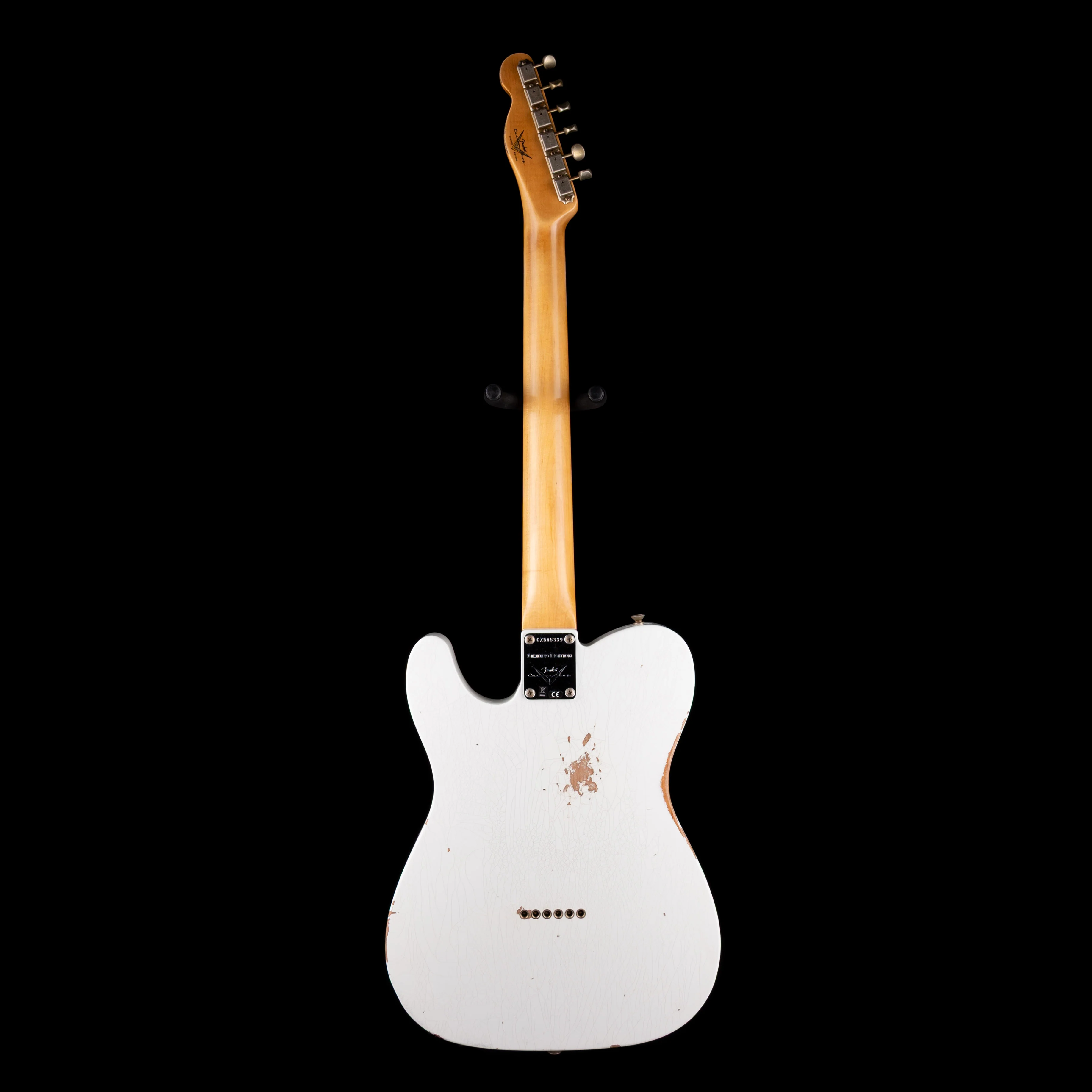 Fender Custom Shop Limited Edition 1963 Telecaster Relic Olympic White - Image 9