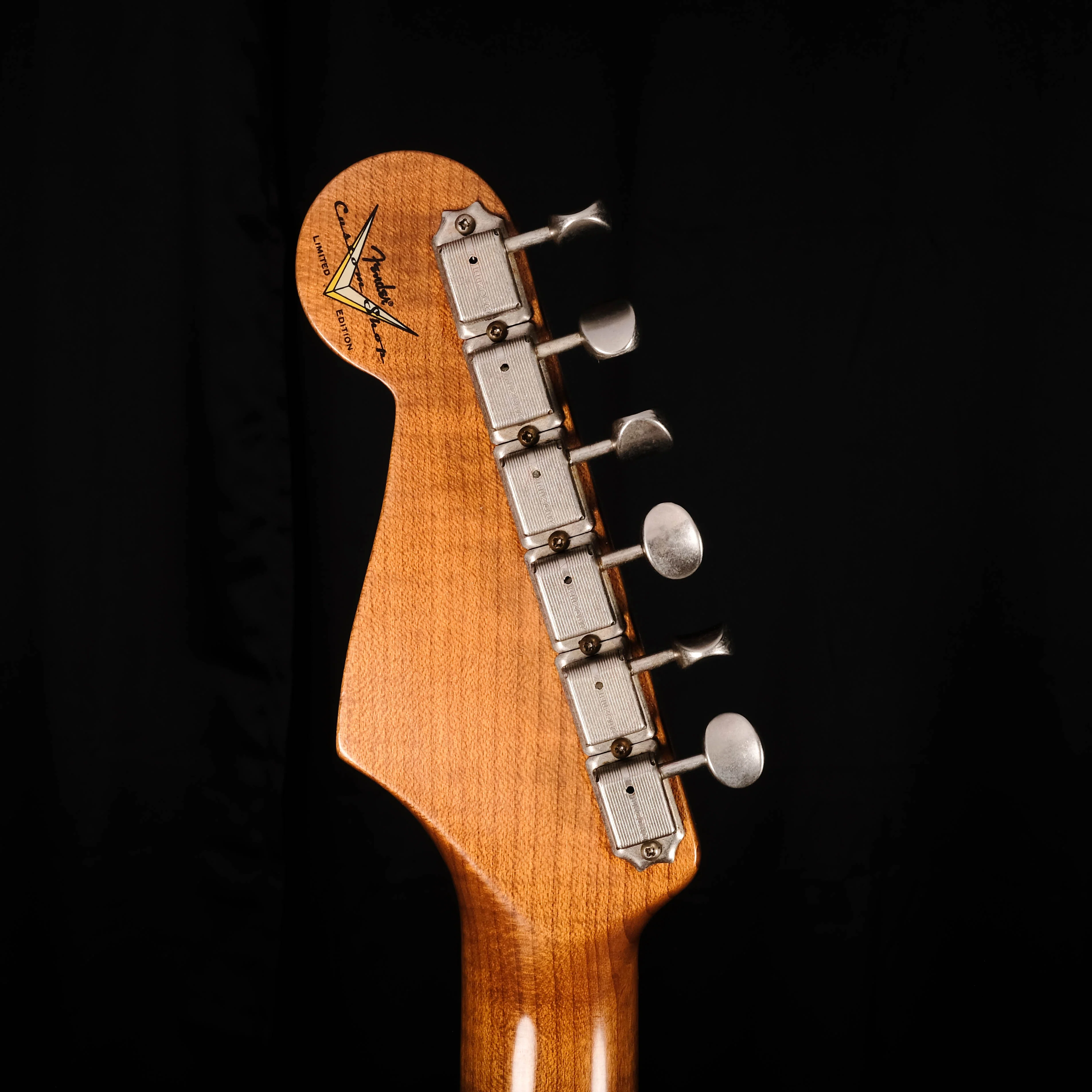 Fender Custom Shop Limited Edition '64 Stratocaster Journeyman Relic Faded Blue Ice Metallic Electric Guitar - Image 15