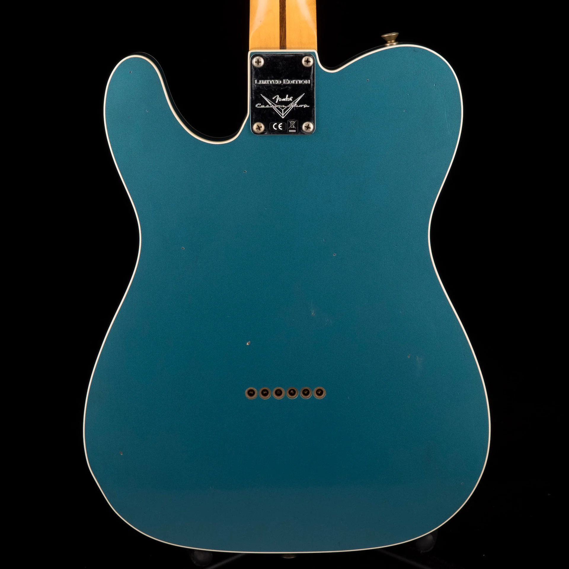 Fender Custom Shop Limited Edition 50's Twisted Telecaster Custom Journeyman Relic Aged Ocean Turquoise - Image 12