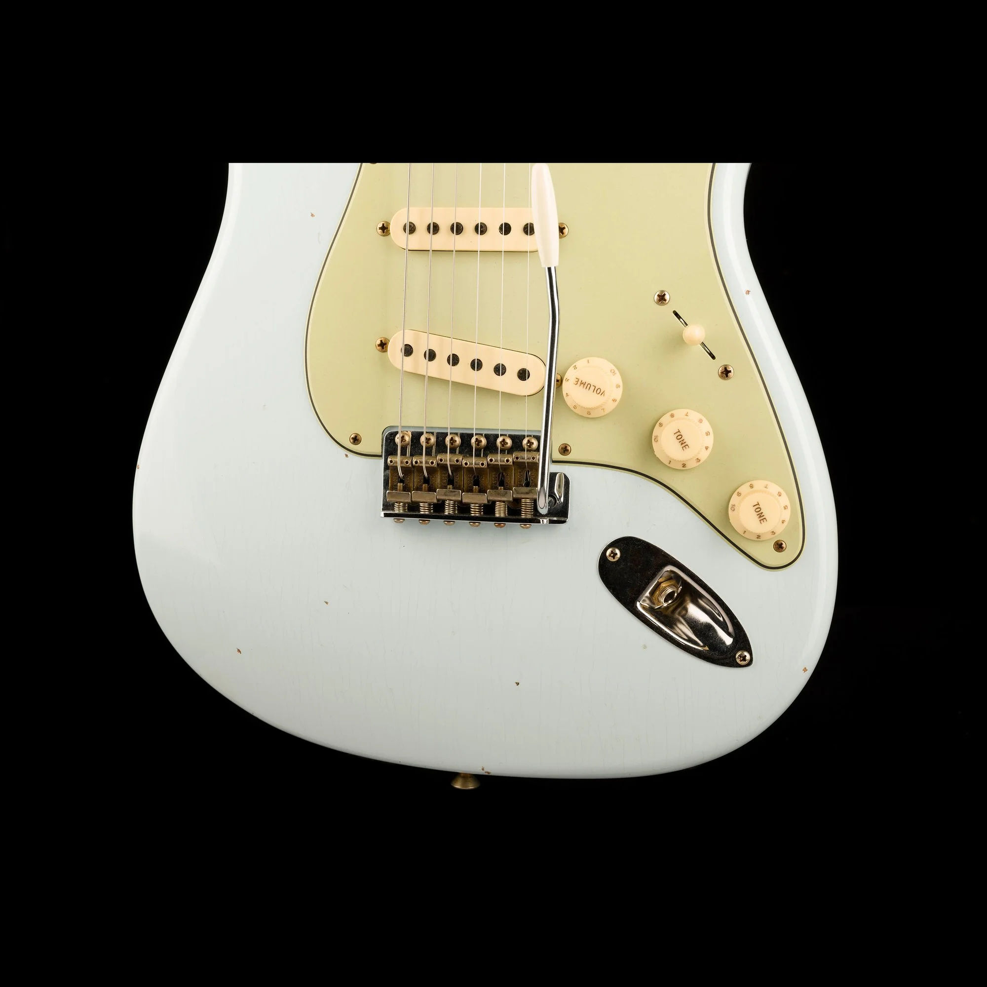 Fender Custom Shop  "59 Special" Stratocaster Journeyman Relic Super Faded Sonic Blue - Image 5