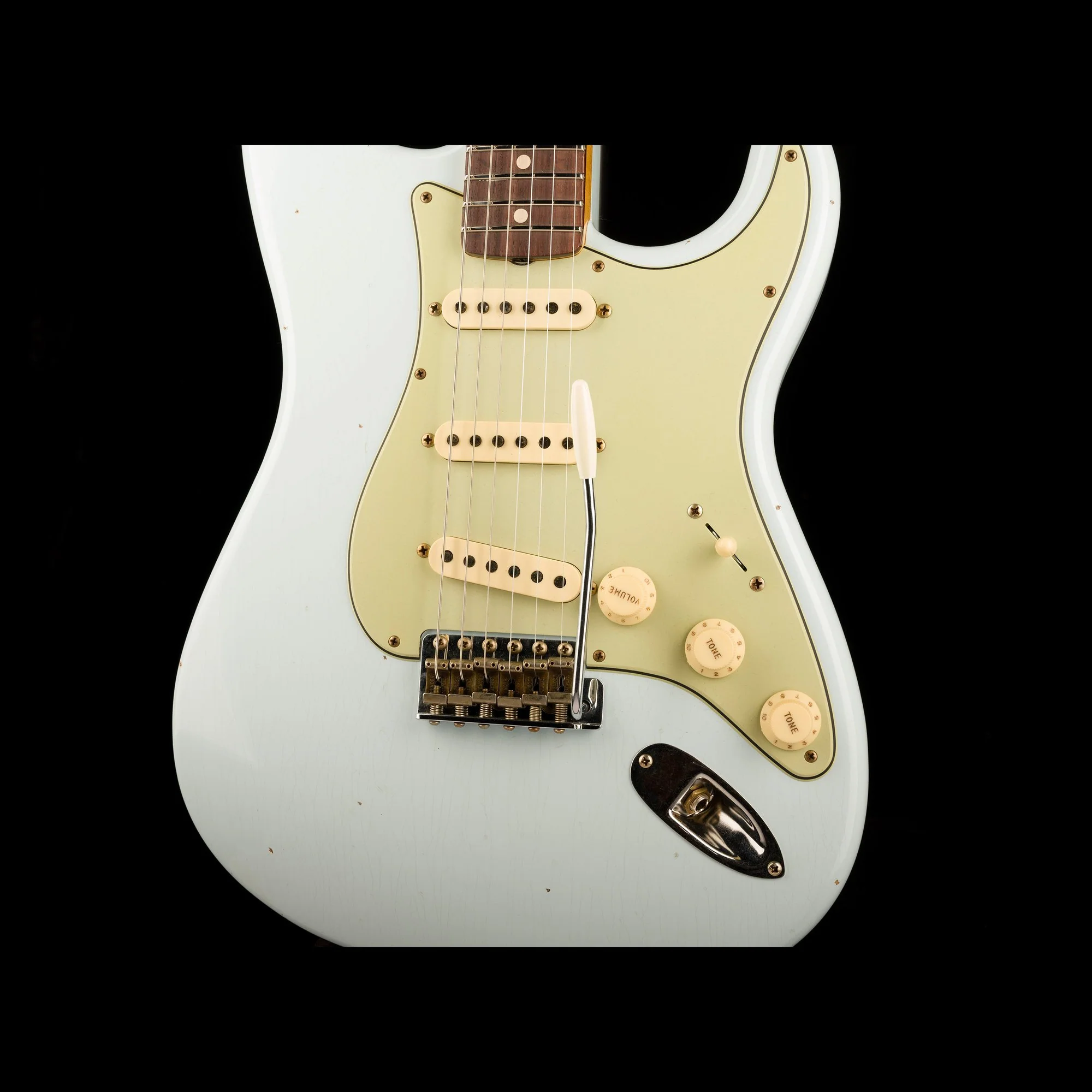 Fender Custom Shop  "59 Special" Stratocaster Journeyman Relic Super Faded Sonic Blue - Image 6