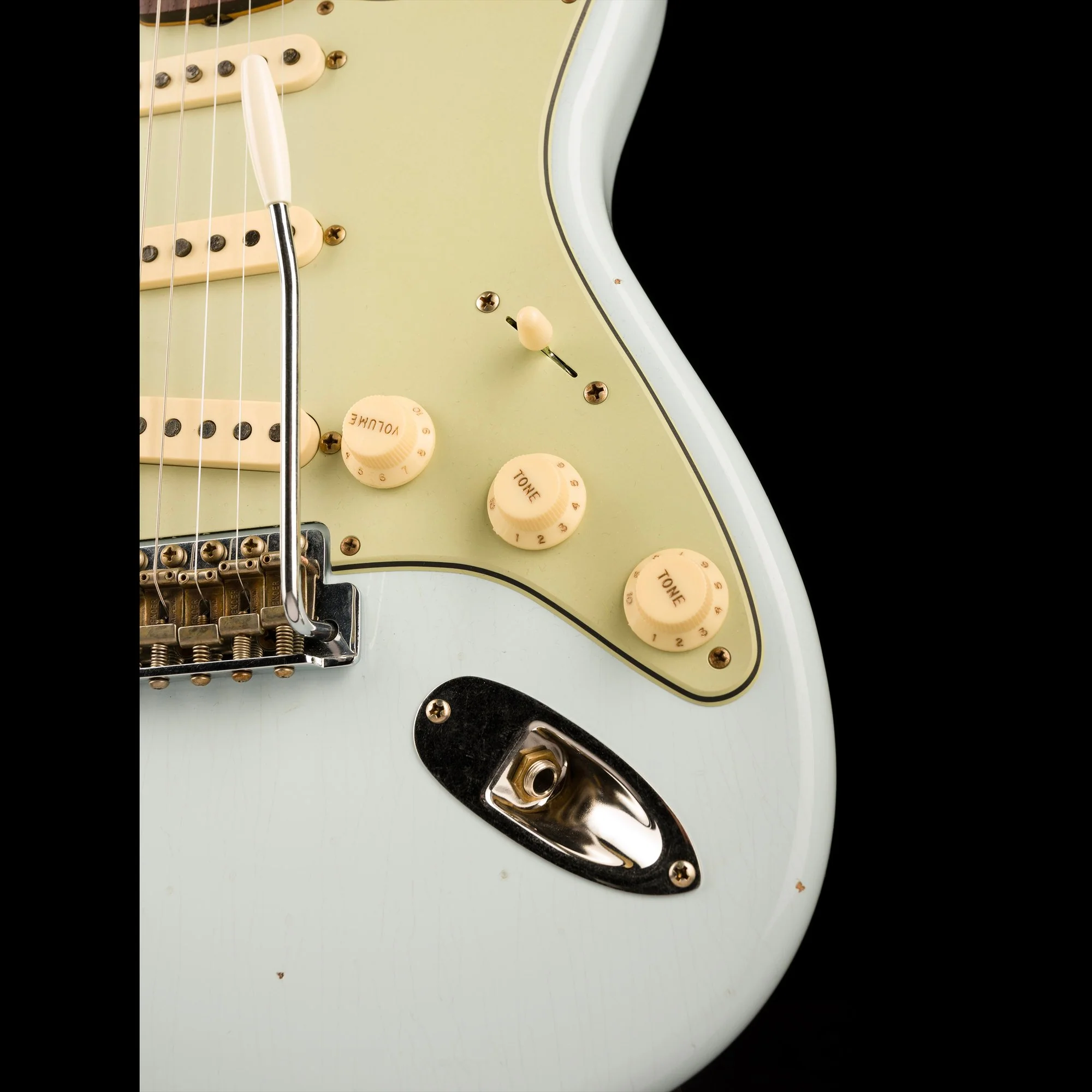 Fender Custom Shop  "59 Special" Stratocaster Journeyman Relic Super Faded Sonic Blue - Image 8