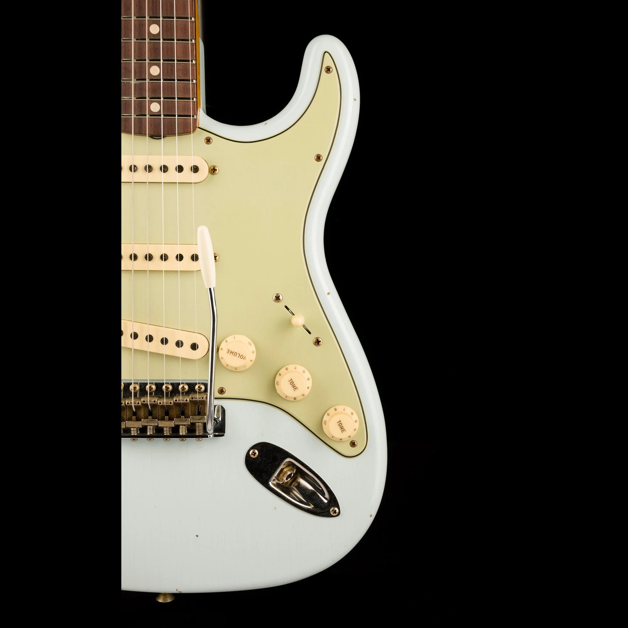 Fender Custom Shop  "59 Special" Stratocaster Journeyman Relic Super Faded Sonic Blue - Image 9