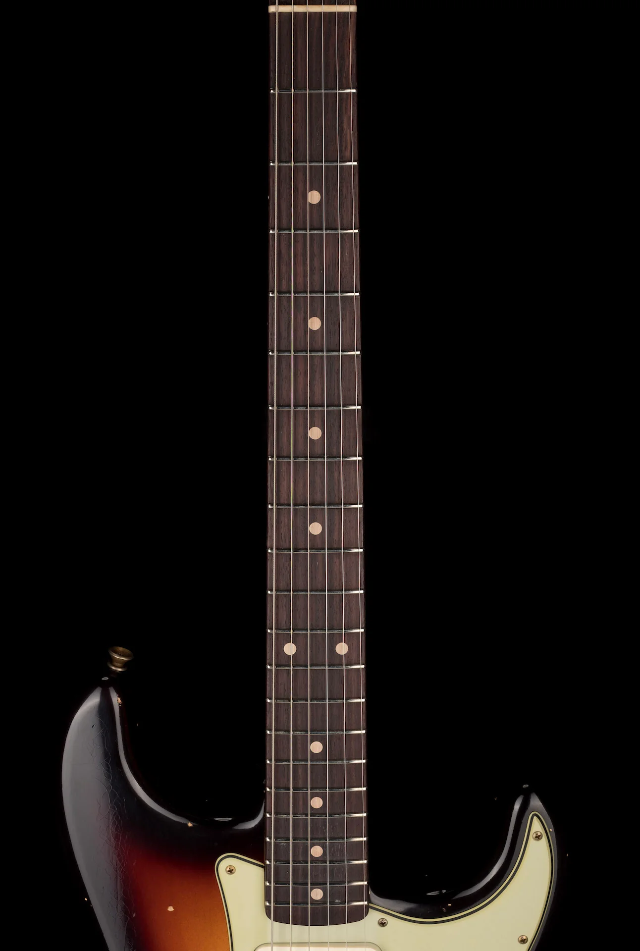 Fender Custom Shop Limited Edition '62/'63 Stratocaster Journeyman Relic Faded Aged 3-Tone Sunburst - Image 11