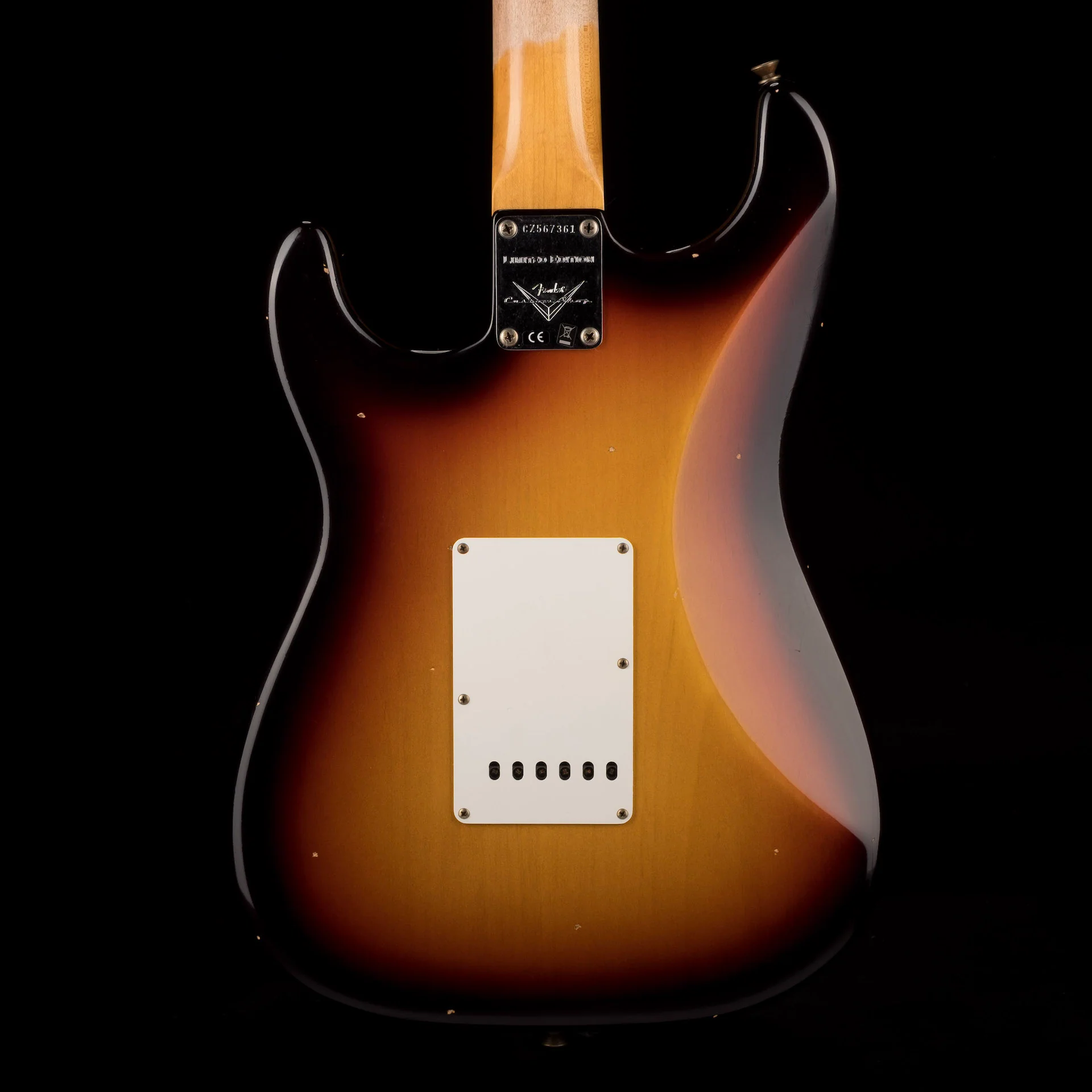 Fender Custom Shop Limited Edition '62/'63 Stratocaster Journeyman Relic Faded Aged 3-Tone Sunburst - Image 12