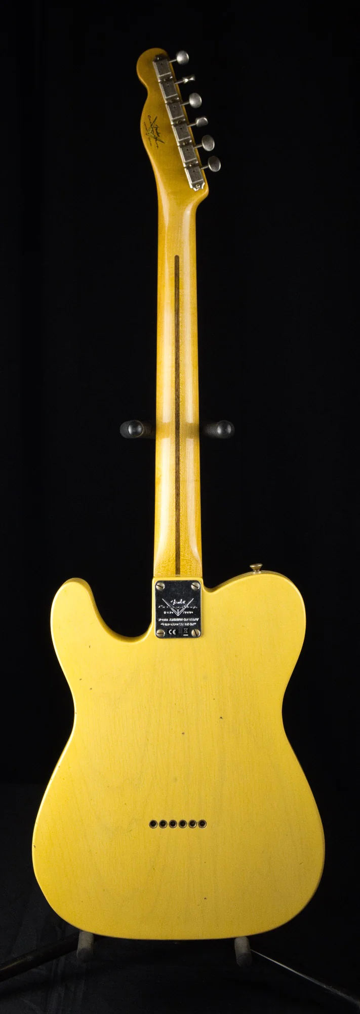 Fender Custom Shop Limited Edition 70th Anniversary 1950 Broadcaster Journeyman Relic Nocaster Blonde Electric Guitar With Case - Image 7