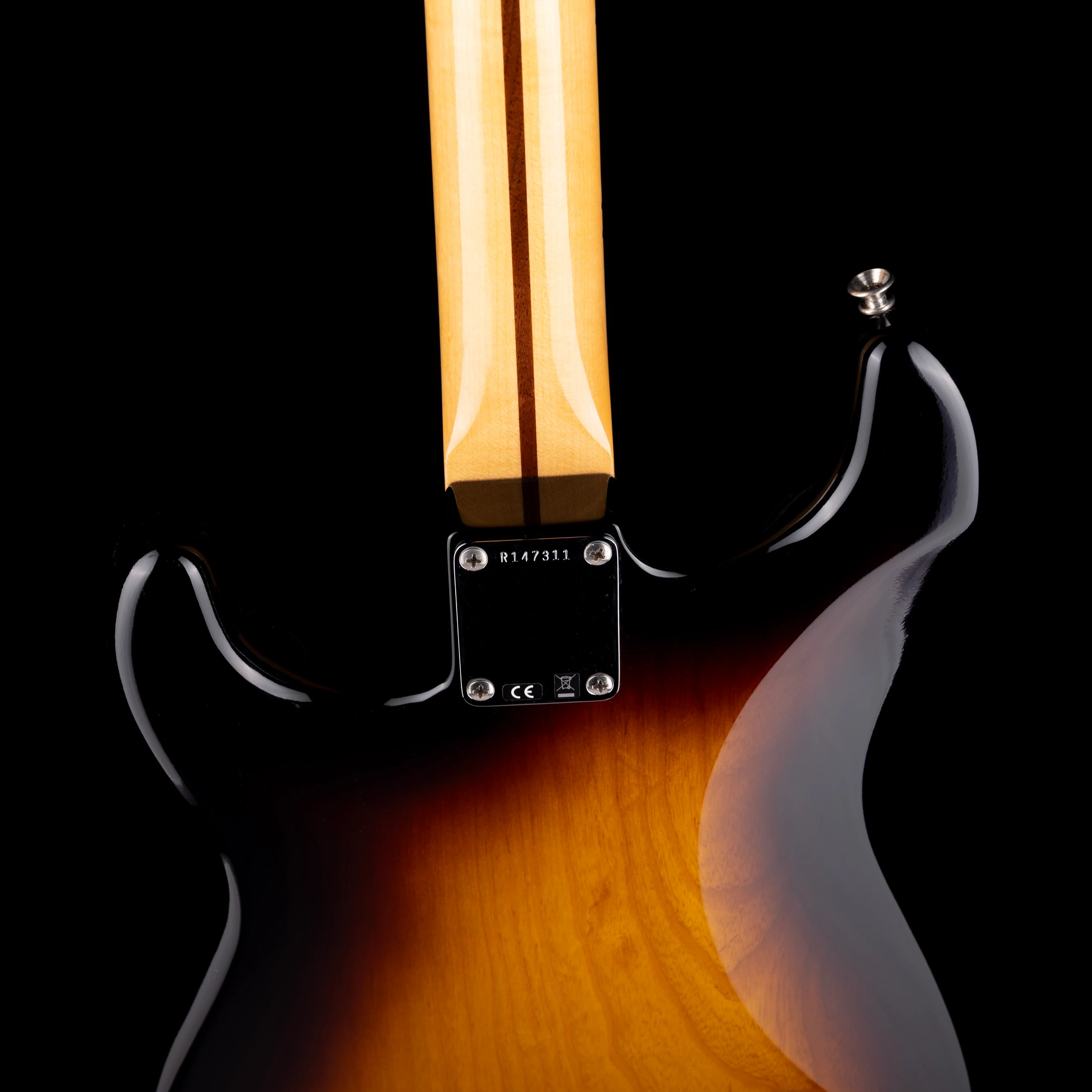 Fender Custom Shop Limited Edition 70th Anniversary 1954 Stratocaster Hardtail Time Capsule Wide Fade 2-Tone Sunburst - Image 10