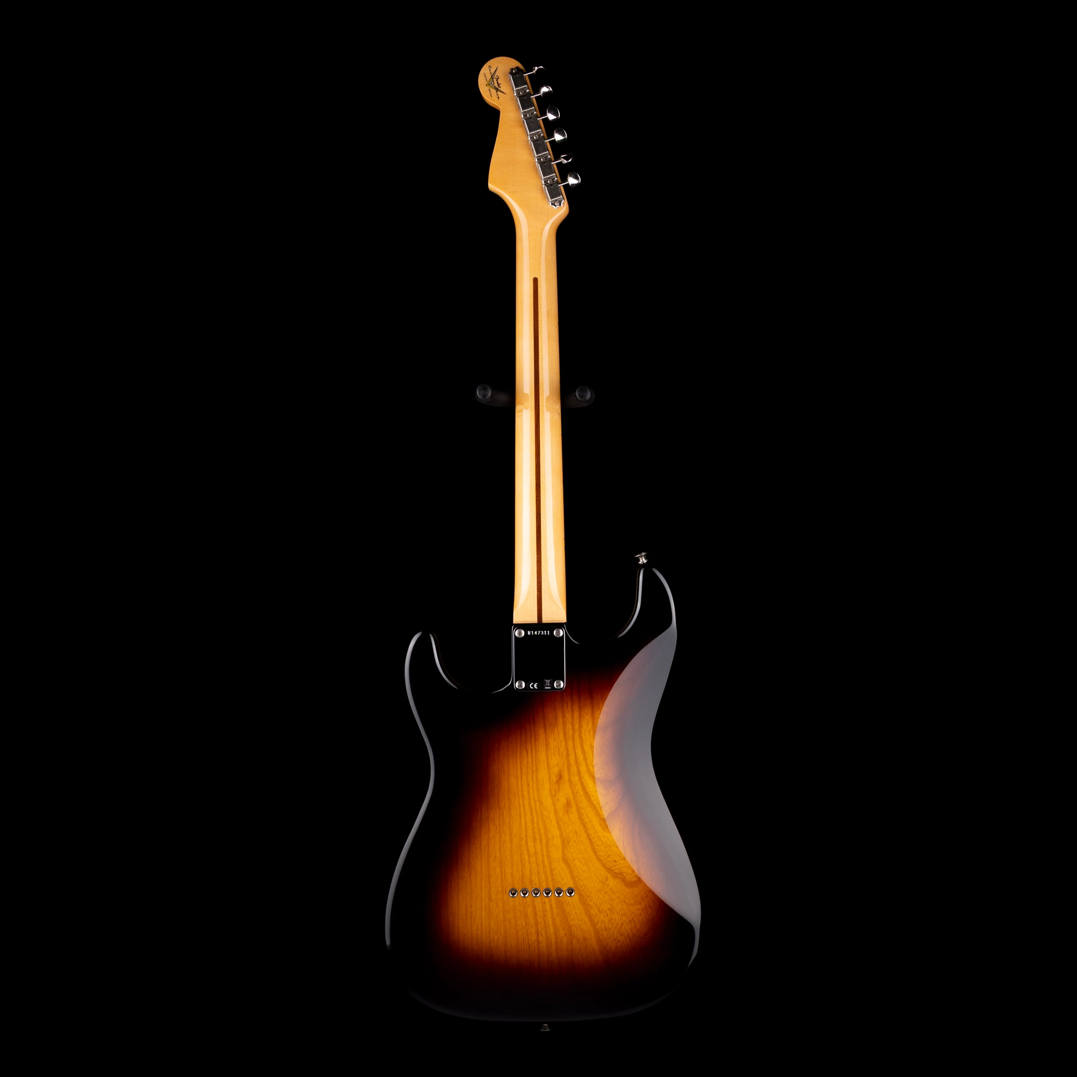Fender Custom Shop Limited Edition 70th Anniversary 1954 Stratocaster Hardtail Time Capsule Wide Fade 2-Tone Sunburst - Image 9