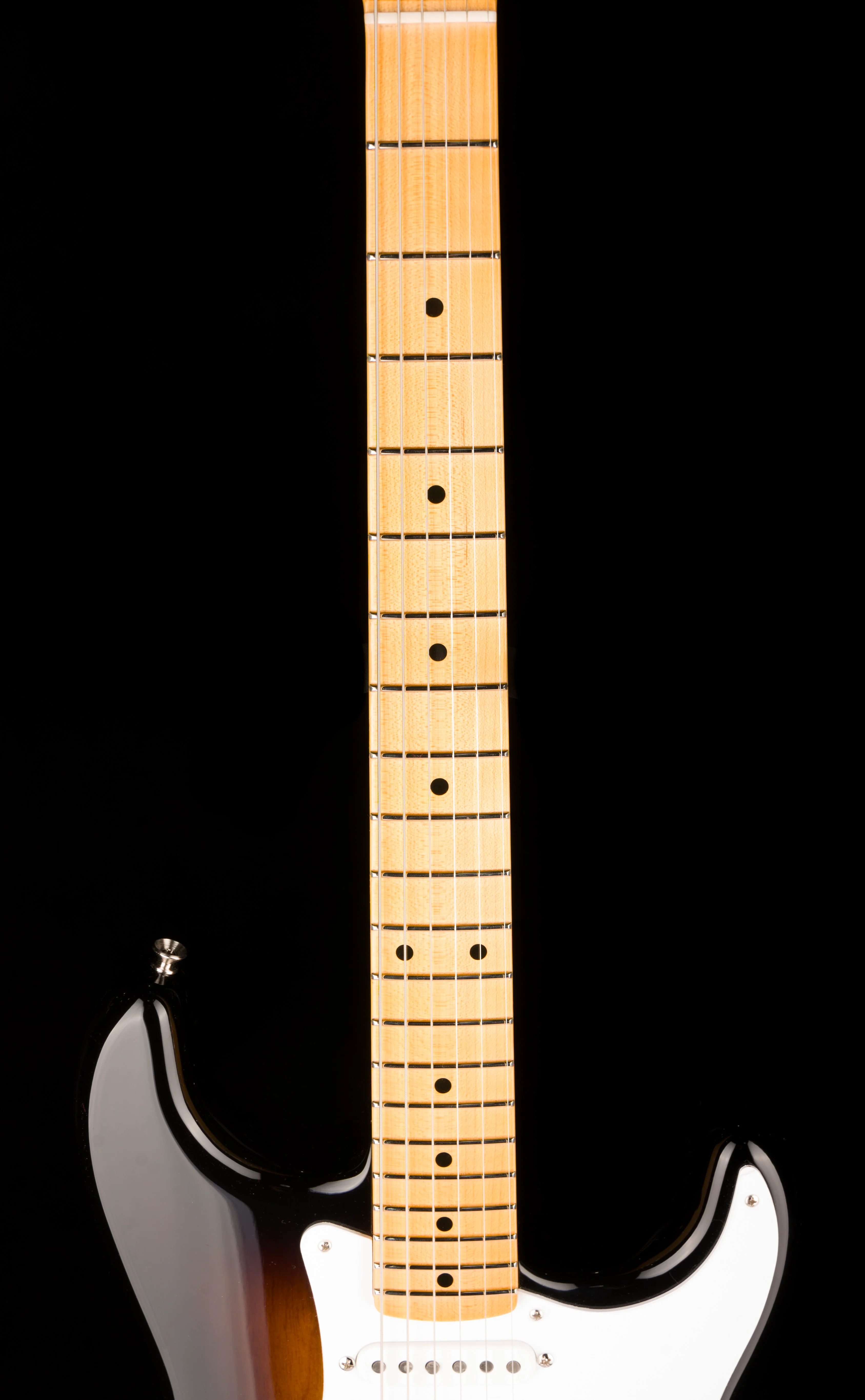 Fender Custom Shop Limited Edition 70th Anniversary 1954 Stratocaster NOS Wide-Fade 2-Color Sunburst With Case - Image 11