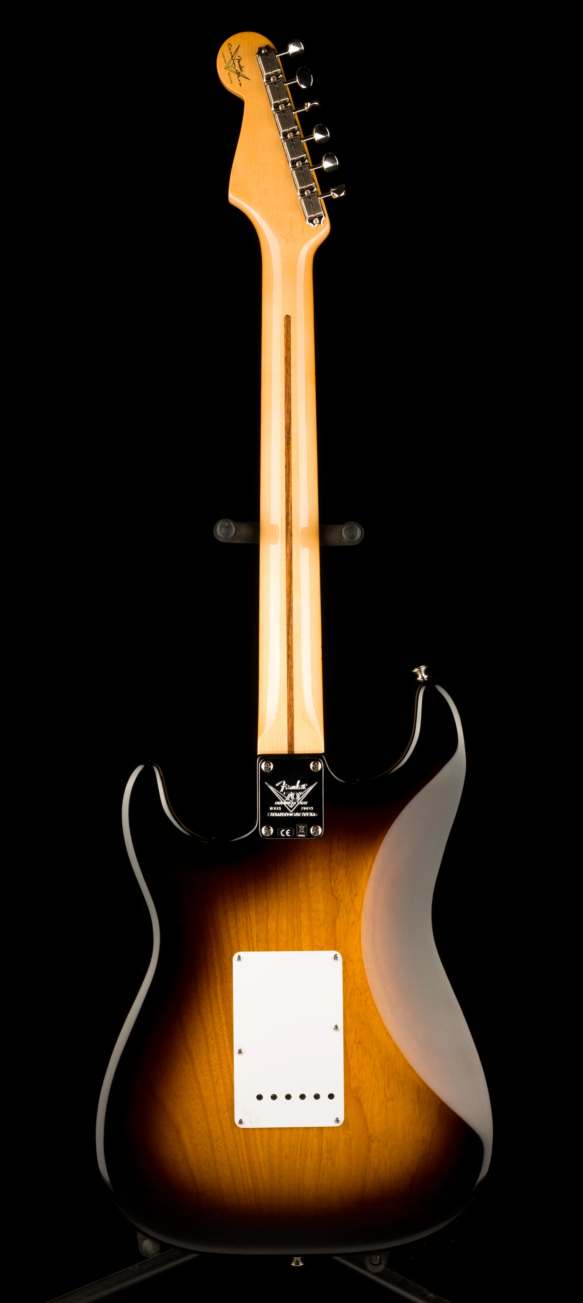 Fender Custom Shop Limited Edition 70th Anniversary 1954 Stratocaster NOS Wide-Fade 2-Color Sunburst With Case - Image 13