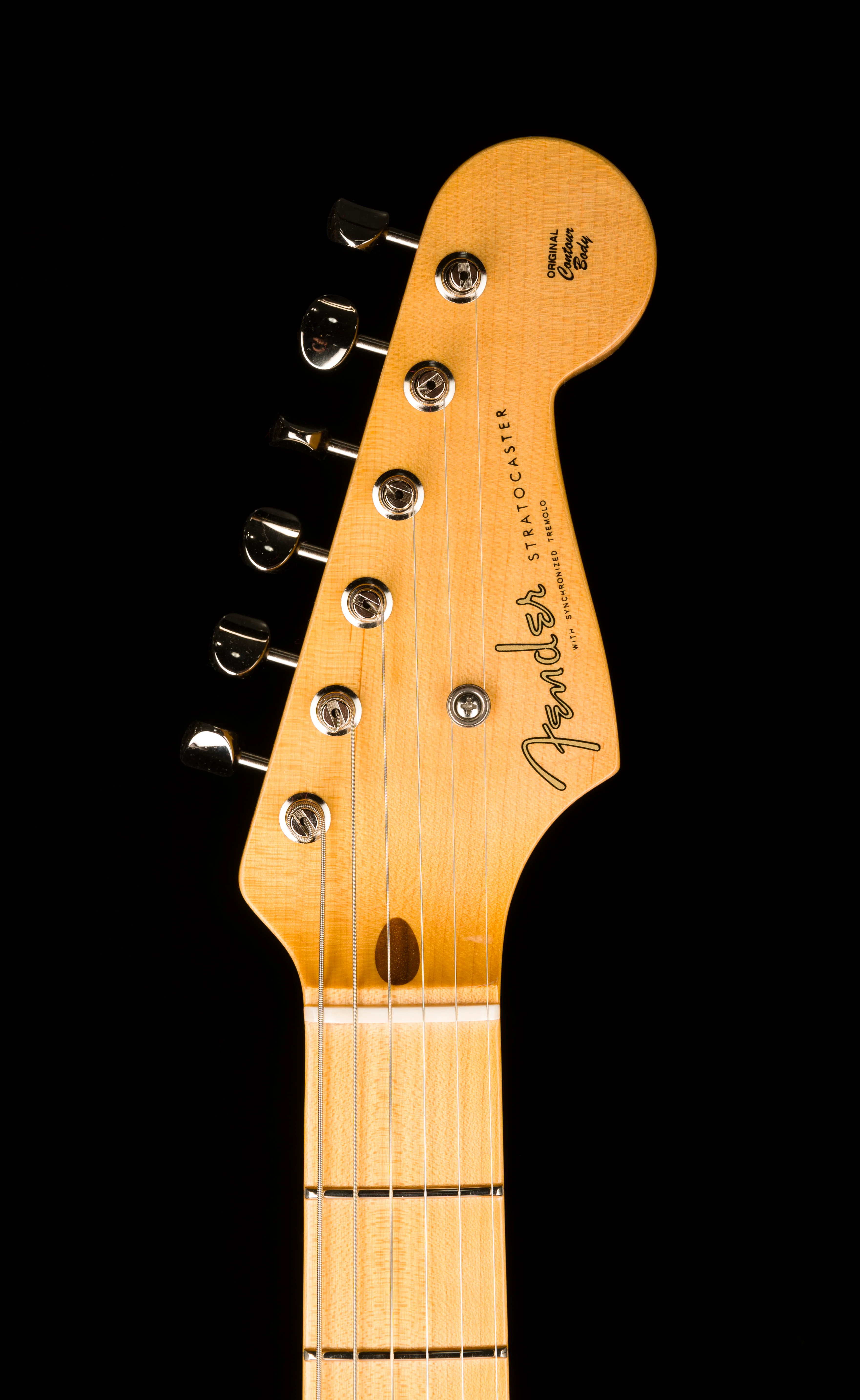 Fender Custom Shop Limited Edition 70th Anniversary 1954 Stratocaster NOS Wide-Fade 2-Color Sunburst With Case - Image 16
