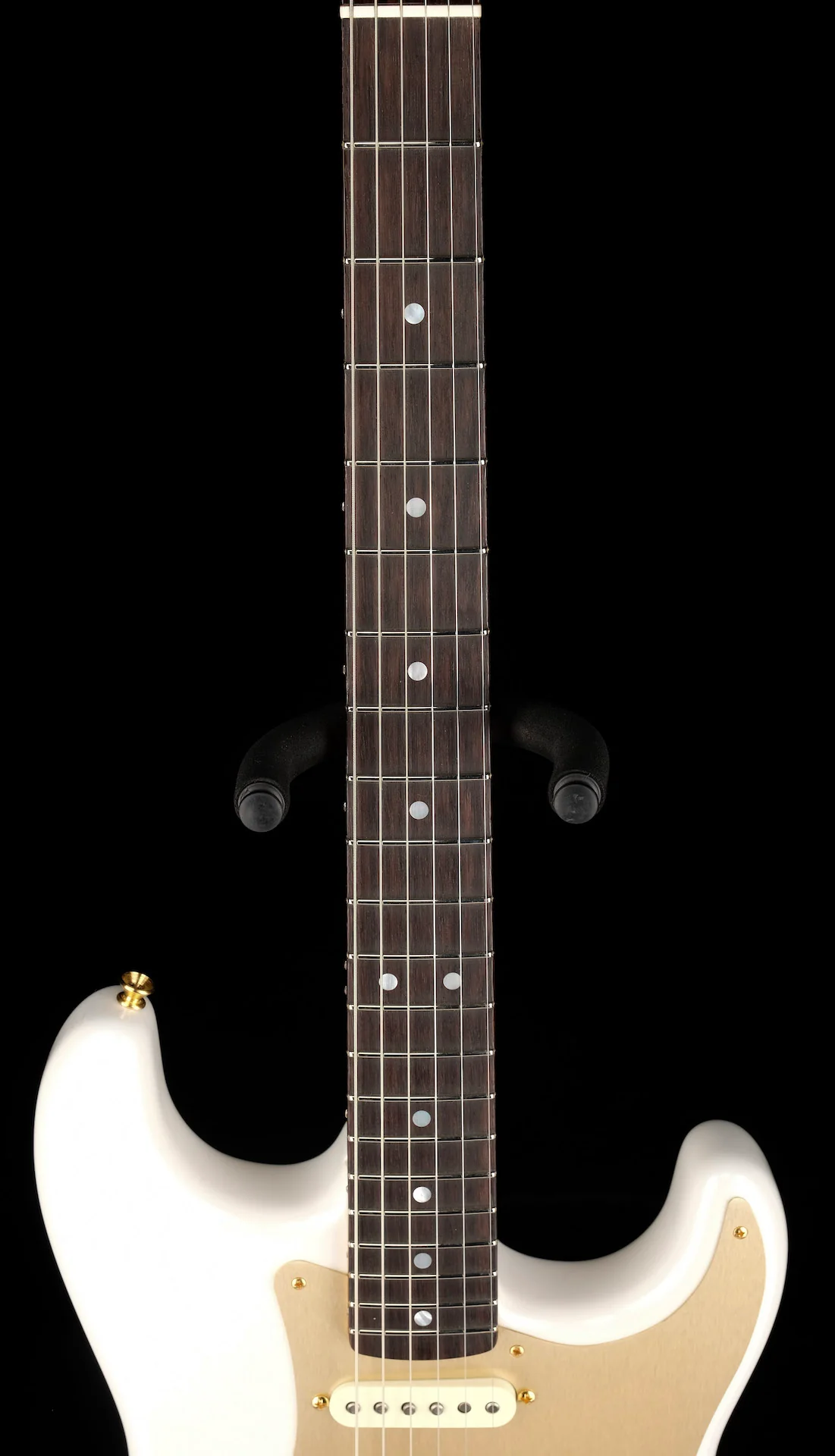 Fender Custom Shop Limited Edition 75th Anniversary Stratocaster NOS Diamond White Pearl - Image 11