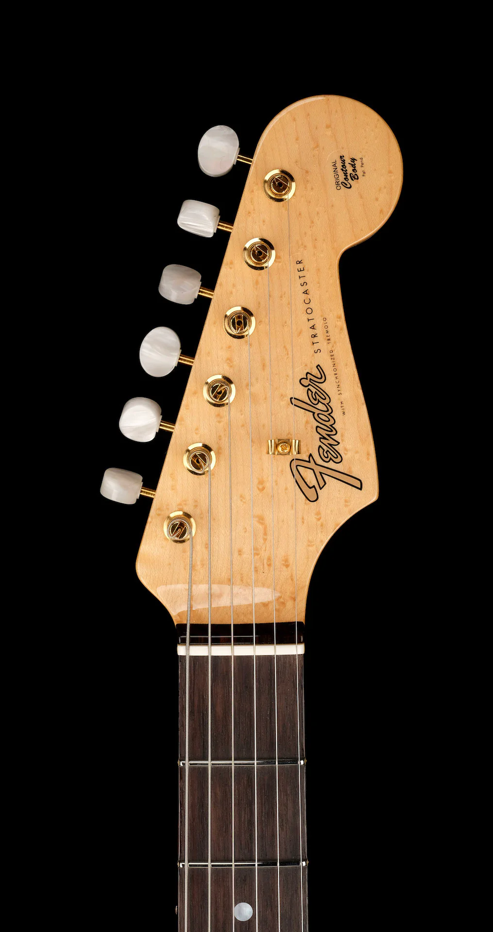 Fender Custom Shop Limited Edition 75th Anniversary Stratocaster NOS Diamond White Pearl - Image 12