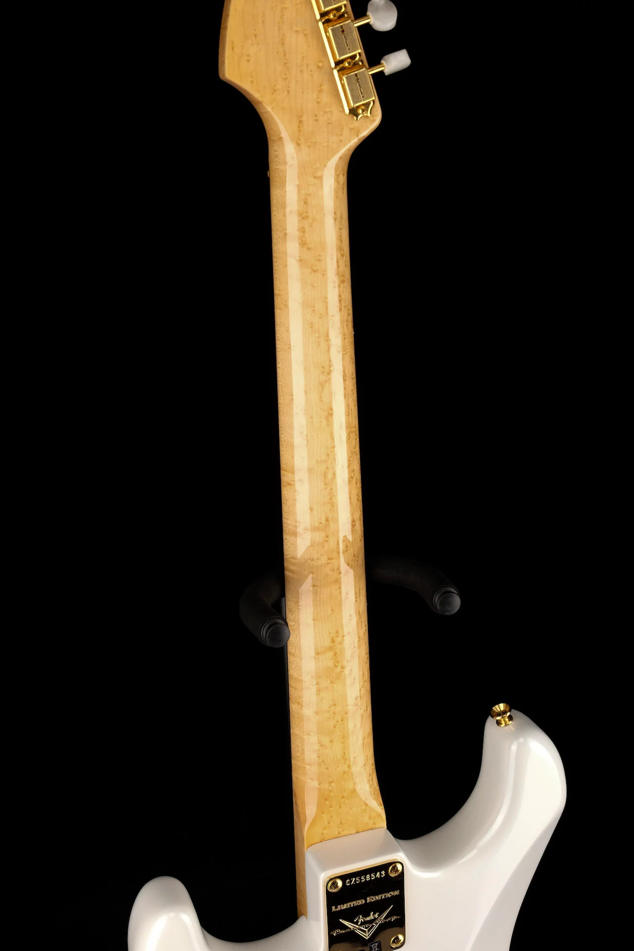 Fender Custom Shop Limited Edition 75th Anniversary Stratocaster NOS Diamond White Pearl - Image 17