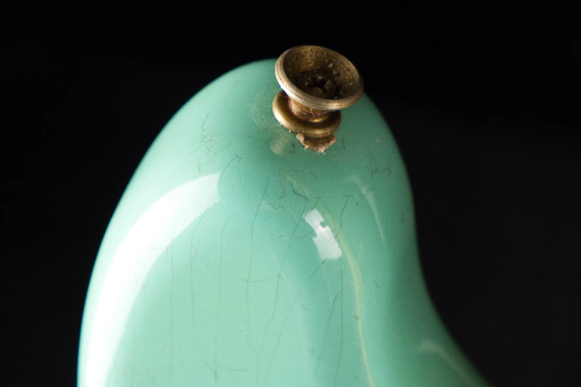 Fender Custom Shop Limited Edition Bass VI Journeyman Relic Faded Aged Seafoam Green With Case - Image 12