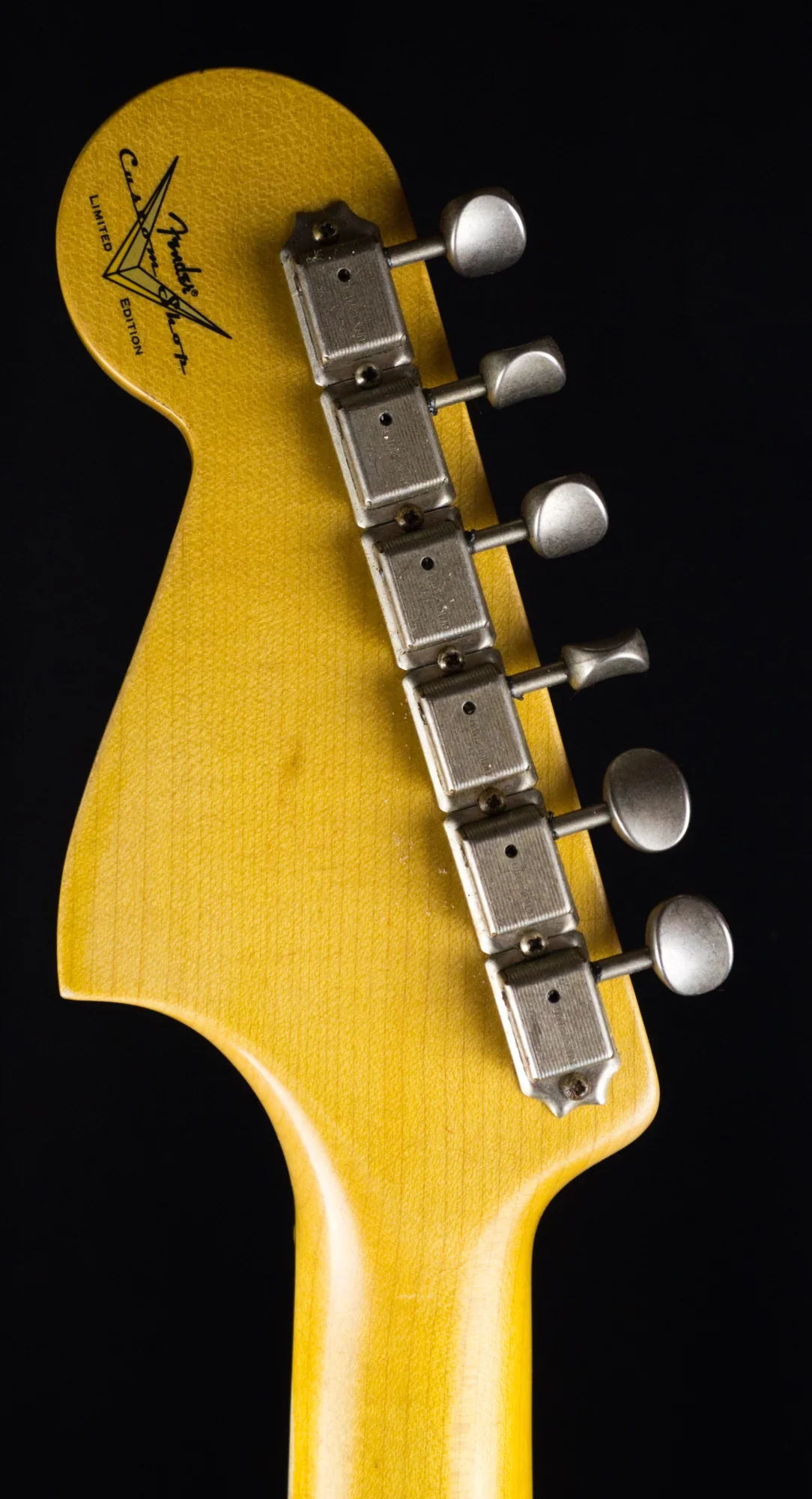 Fender Custom Shop Limited Edition Bass VI Journeyman Relic Faded Aged Seafoam Green With Case - Image 14