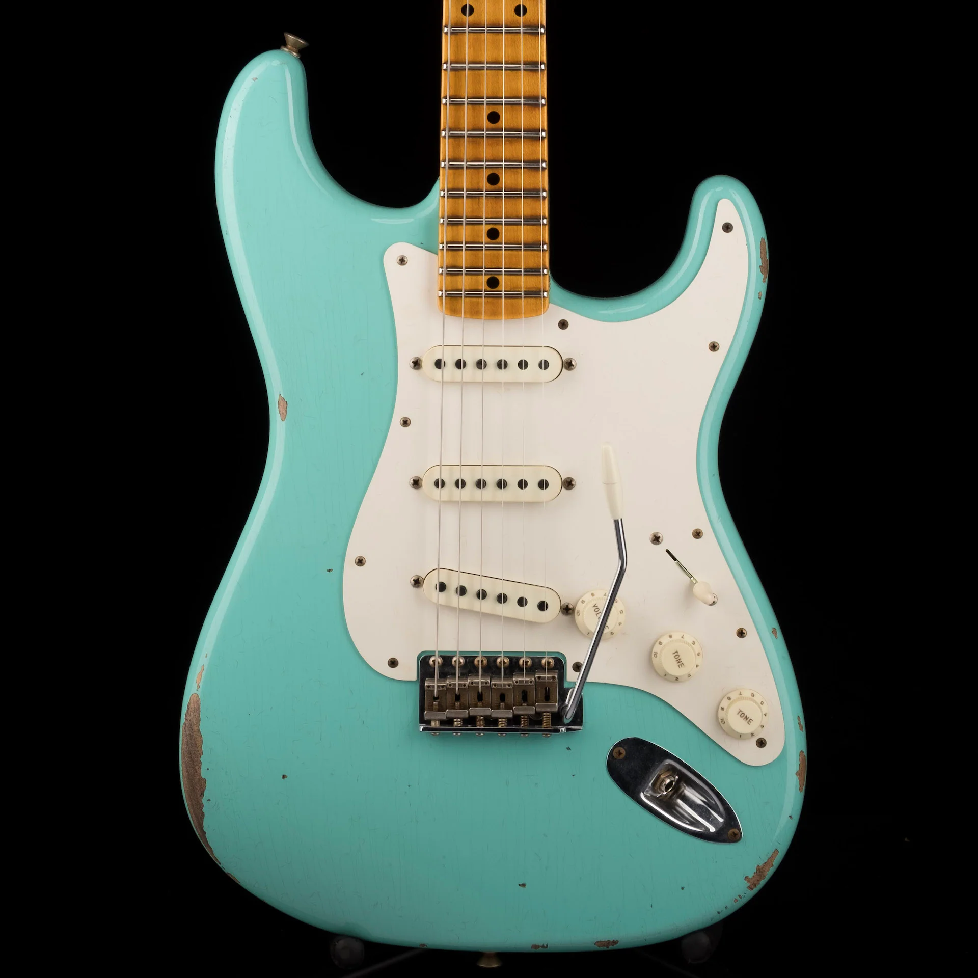 Fender Custom Shop Limited Edition Fat 50's Stratocaster Relic Super Faded Aged Sea Foam Green