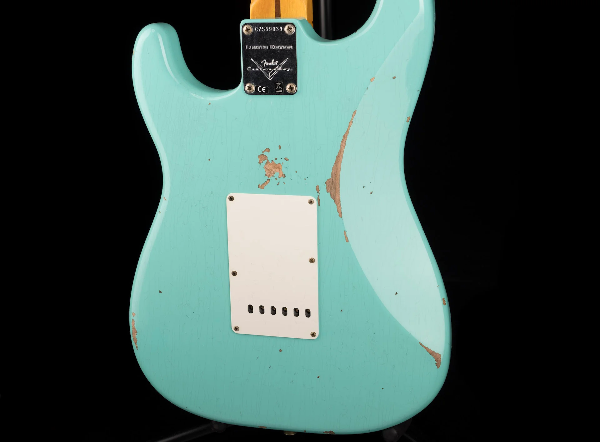 Fender Custom Shop Limited Edition Fat 50's Stratocaster Relic Super Faded Aged Sea Foam Green - Image 16