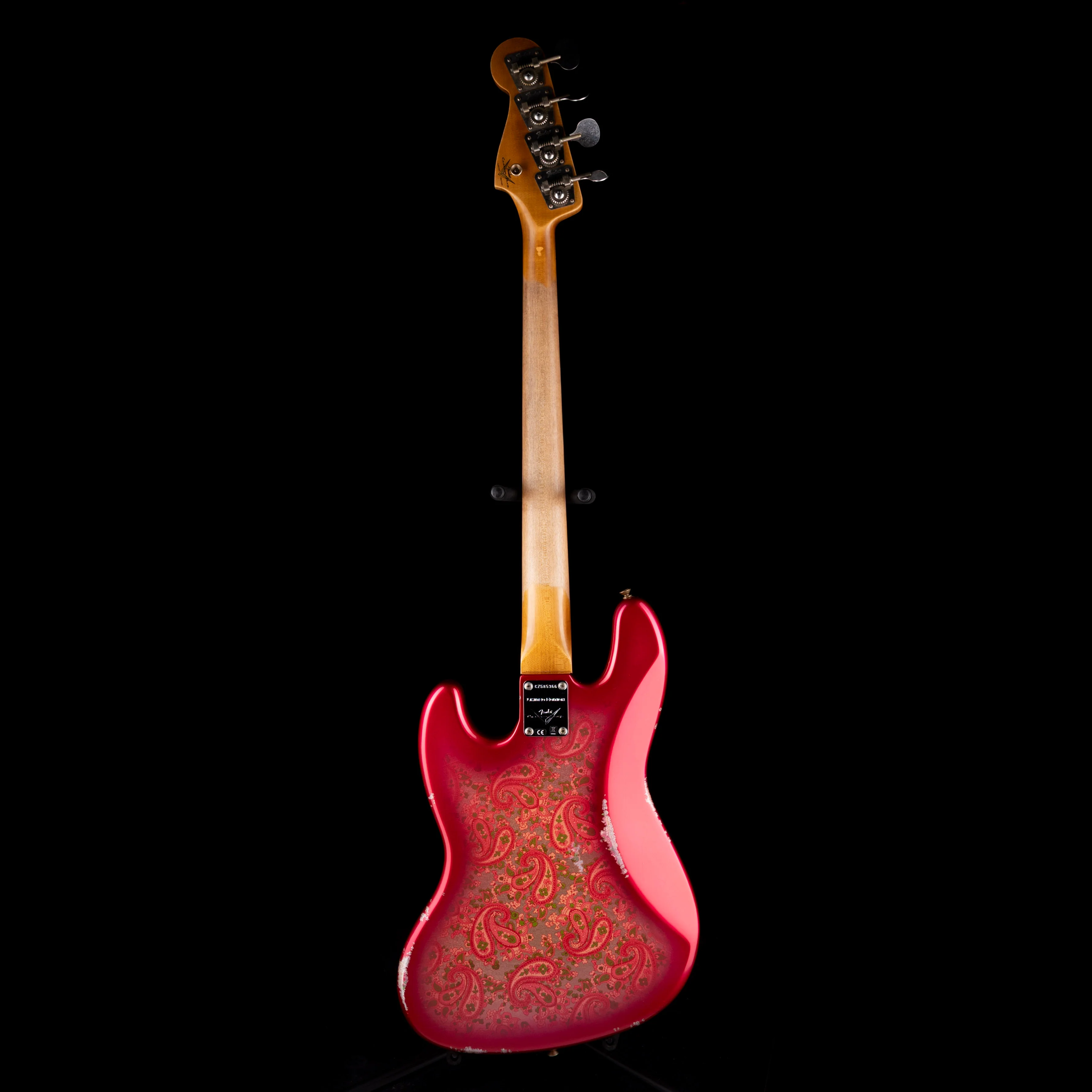 Fender Custom Shop Limited Edition Jazz Bass Relic Pink Paisley - Image 10