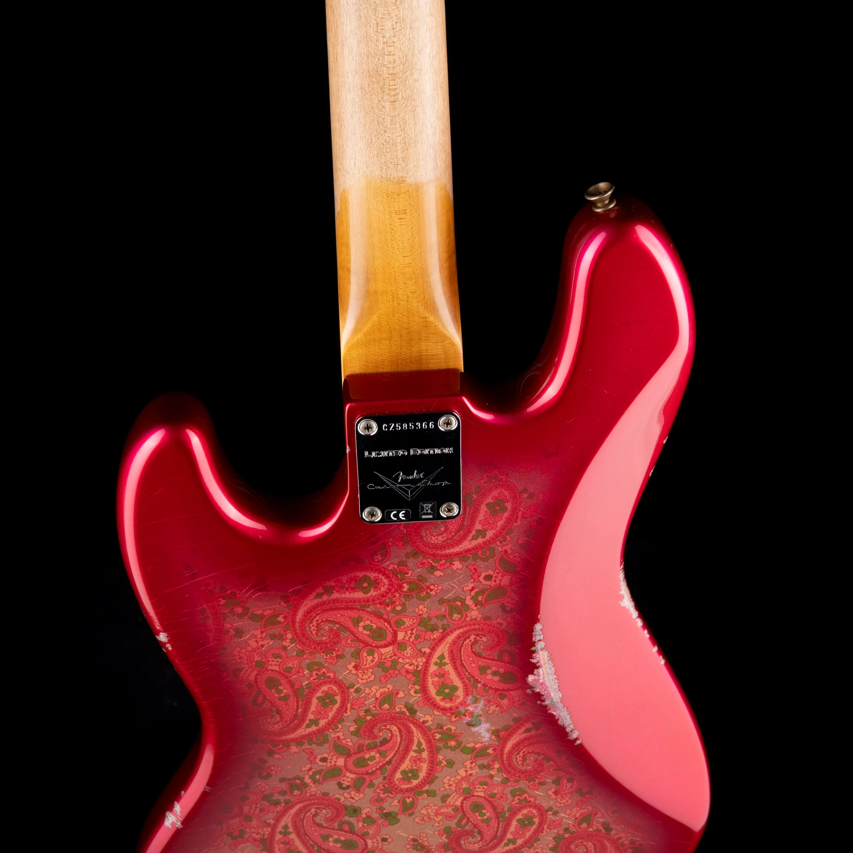 Fender Custom Shop Limited Edition Jazz Bass Relic Pink Paisley - Image 11