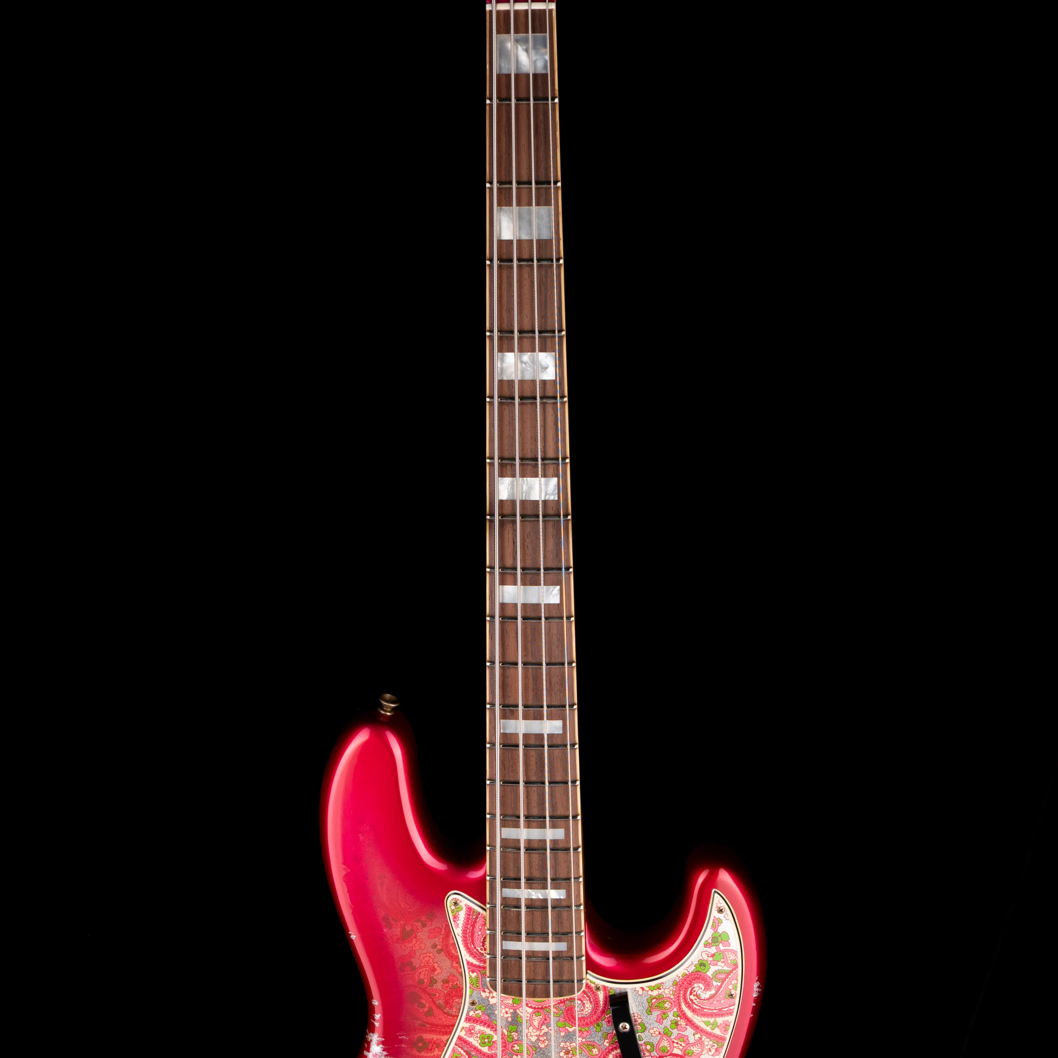 Fender Custom Shop Limited Edition Jazz Bass Relic Pink Paisley - Image 8