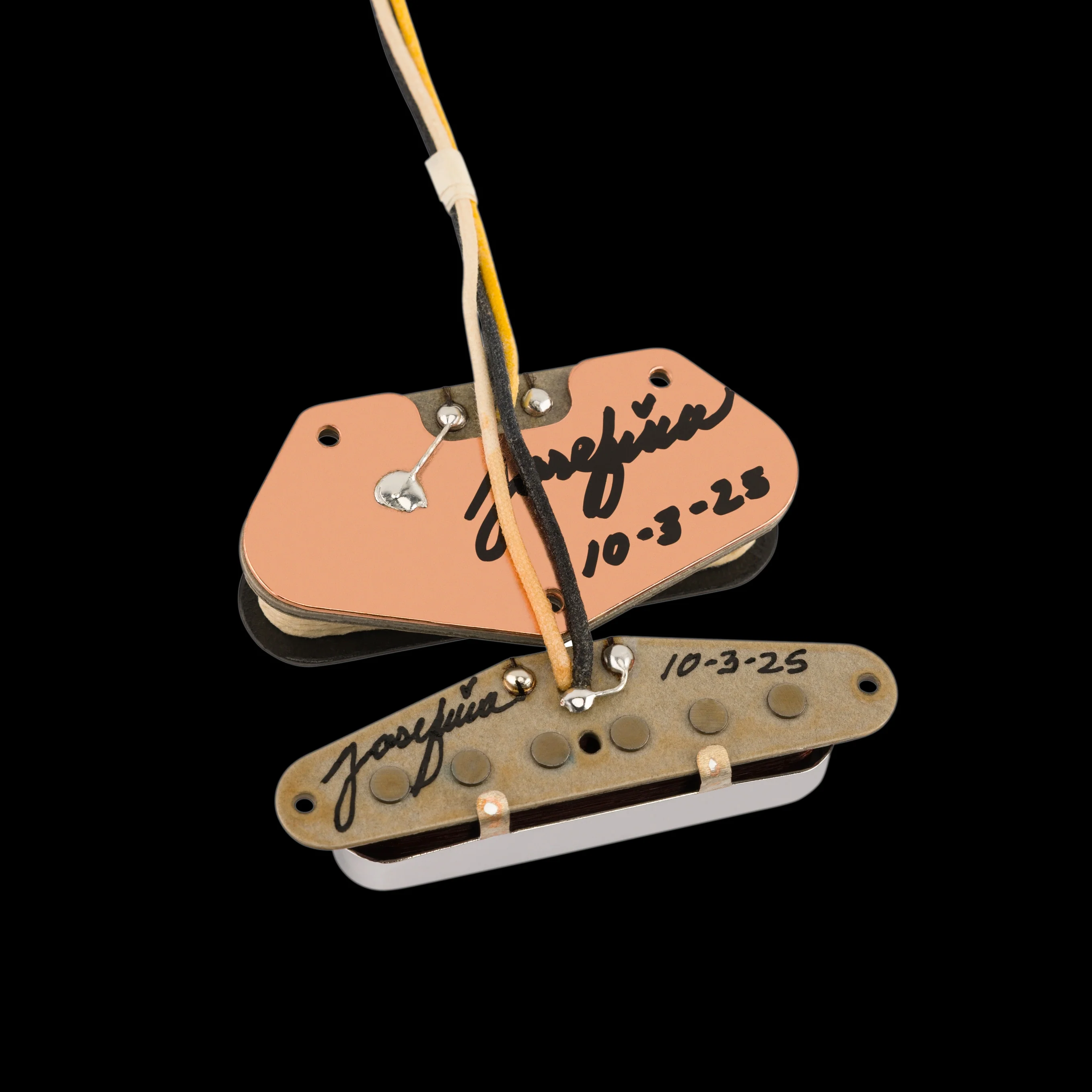 Fender Custom Shop Limited Edition Josefina Hand Wound Tomatillo Telecaster Pickup Set - Image 3