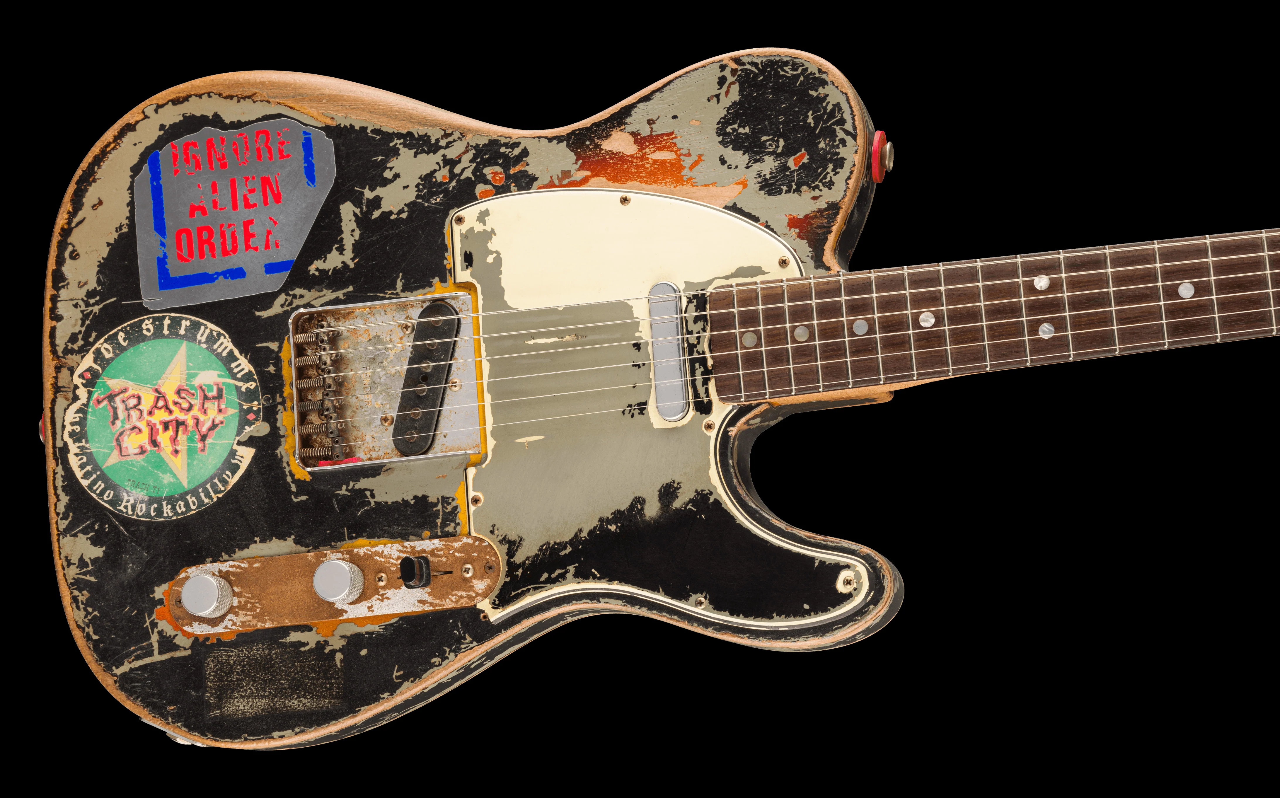 Fender Custom Shop Limited Edition Masterbuilt Paul Waller 1 of 75 Joe Strummer Telecaster - Image 3