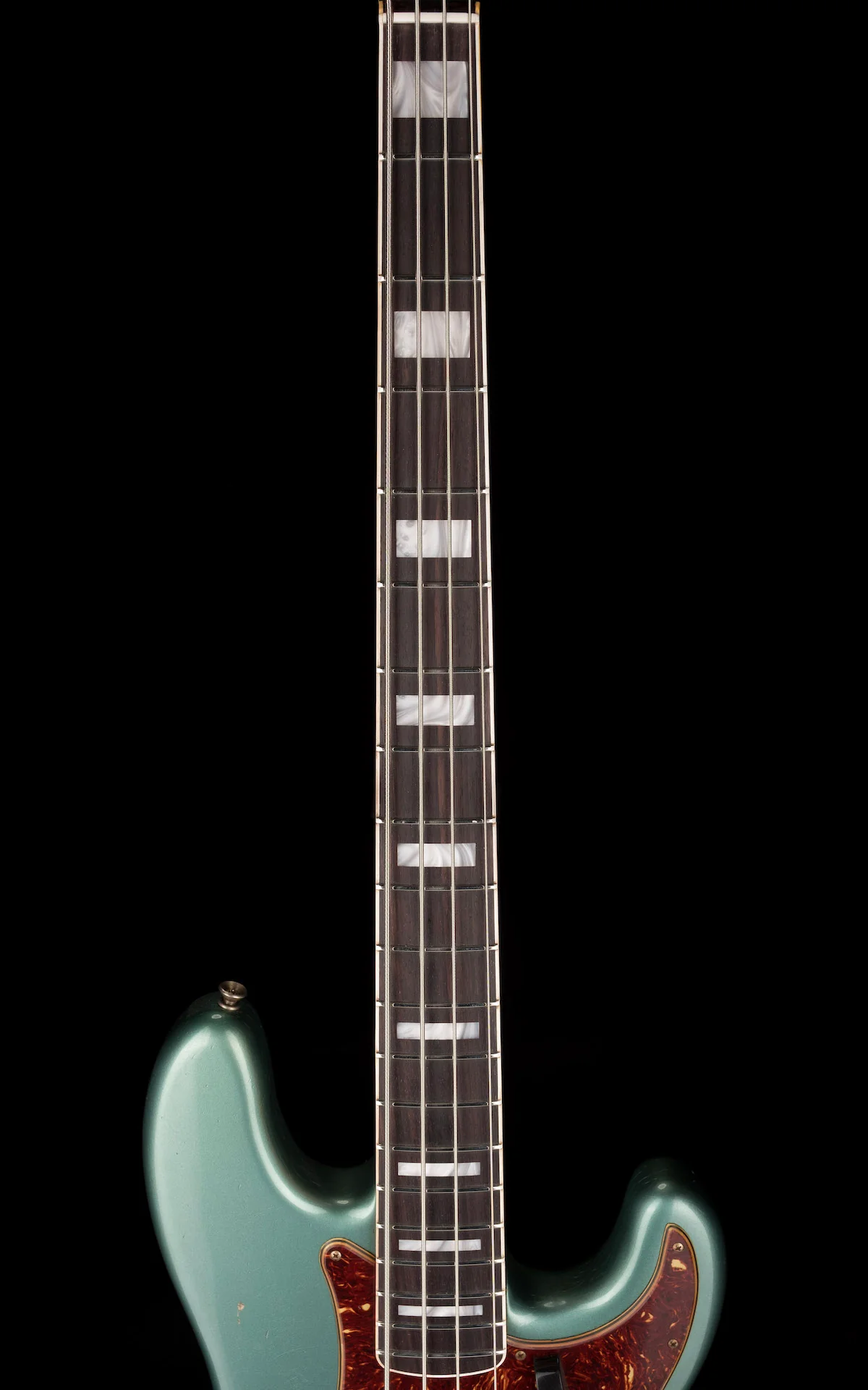Fender Custom Shop Limited Edition P Bass Special Journeyman Relic Aged Sherwood Green Metallic With Case - Image 10