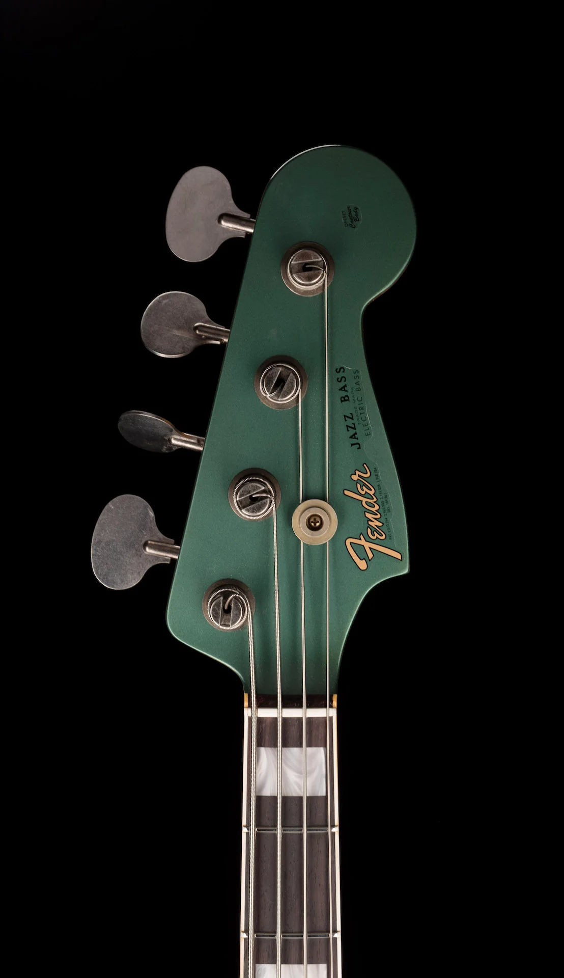 Fender Custom Shop Limited Edition P Bass Special Journeyman Relic Aged Sherwood Green Metallic With Case - Image 11