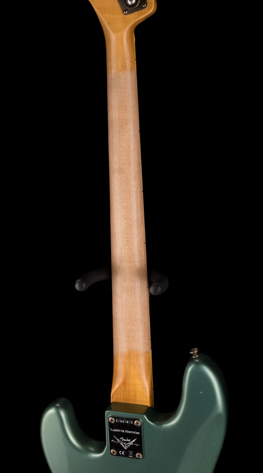 Fender Custom Shop Limited Edition P Bass Special Journeyman Relic Aged Sherwood Green Metallic With Case - Image 15