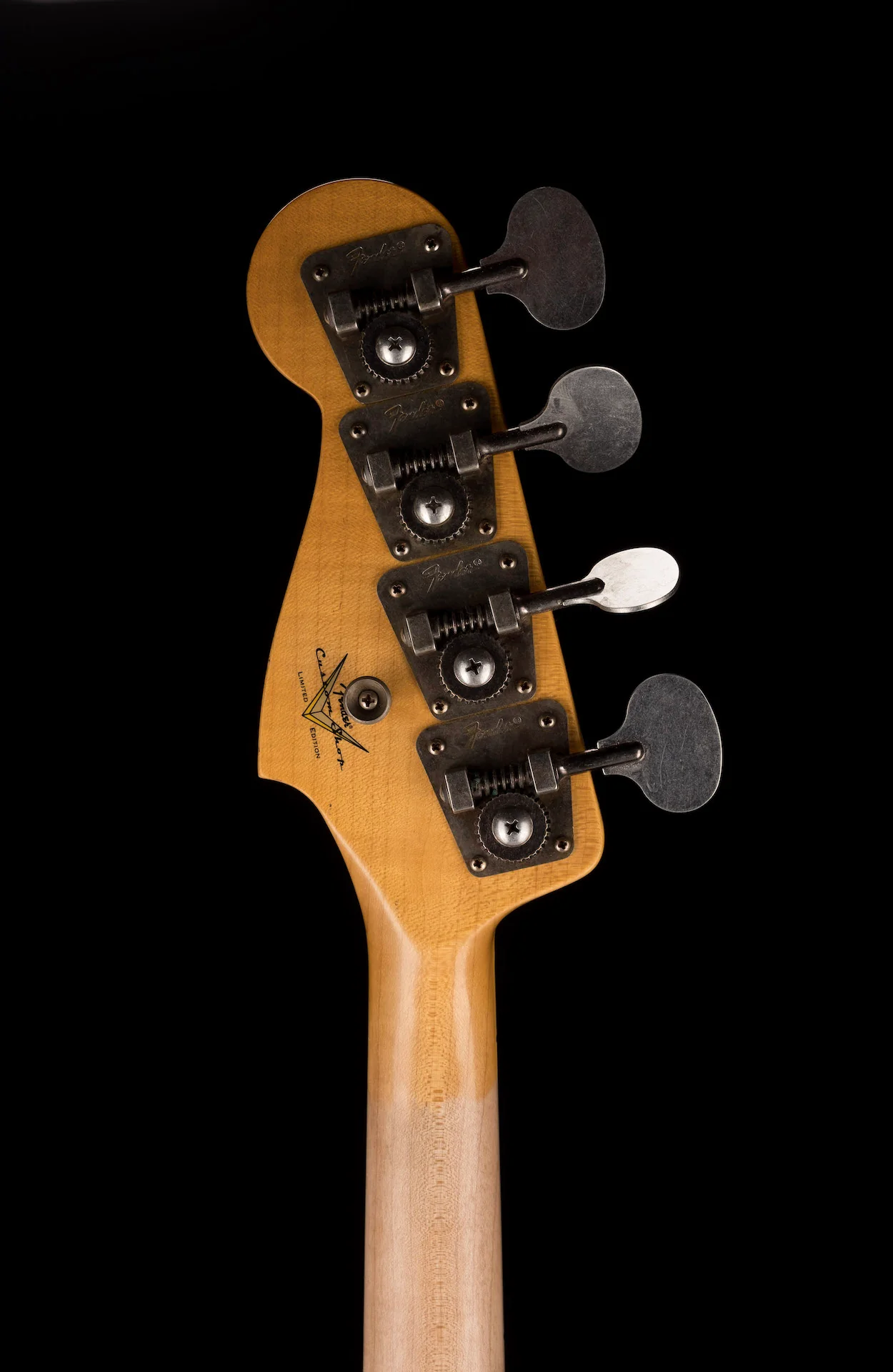Fender Custom Shop Limited Edition P Bass Special Journeyman Relic Aged Sherwood Green Metallic With Case - Image 16