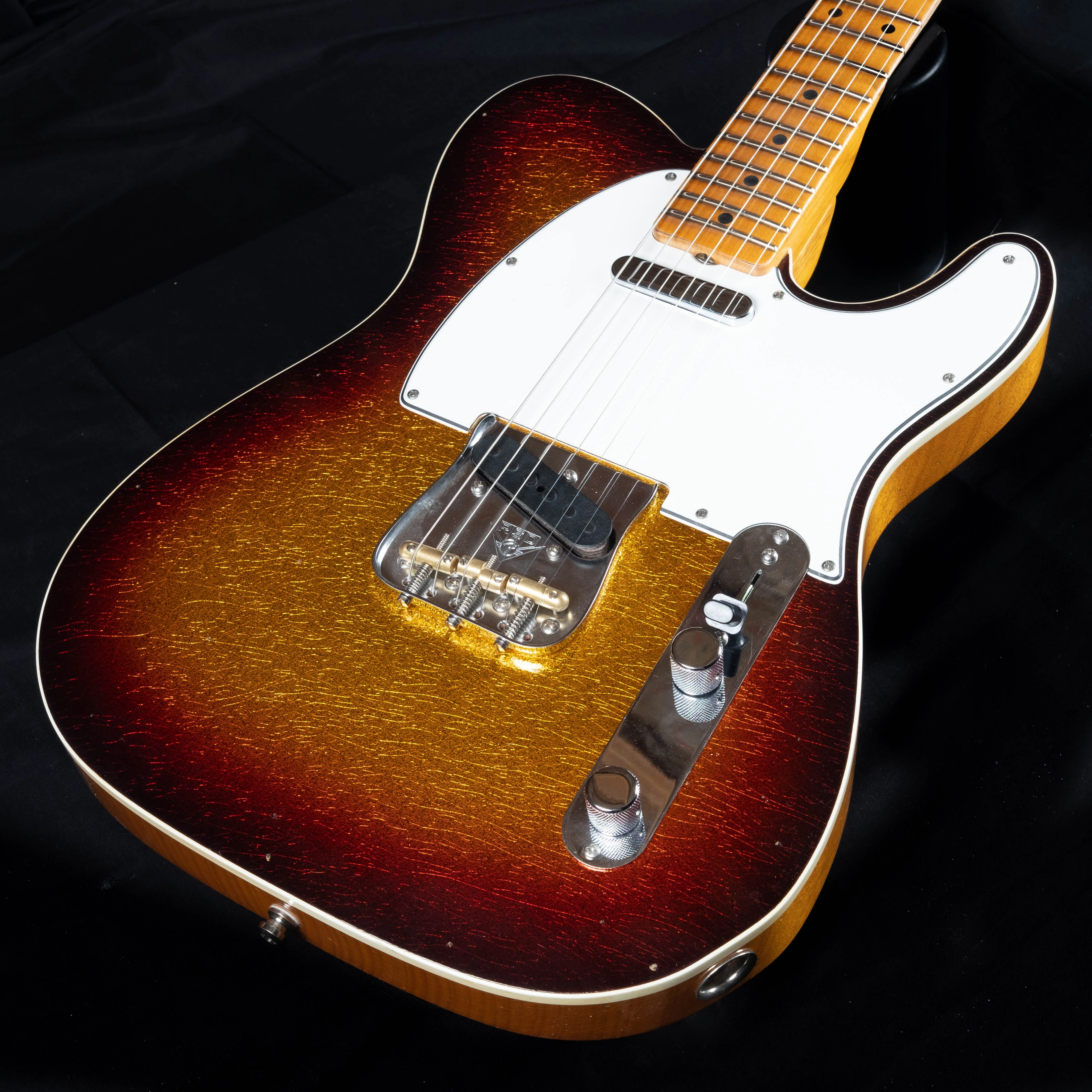 Fender Custom Shop Limited Edition Postmodern Telecaster Journeyman Relic 3-Tone Sunburst Sparkle - Image 5