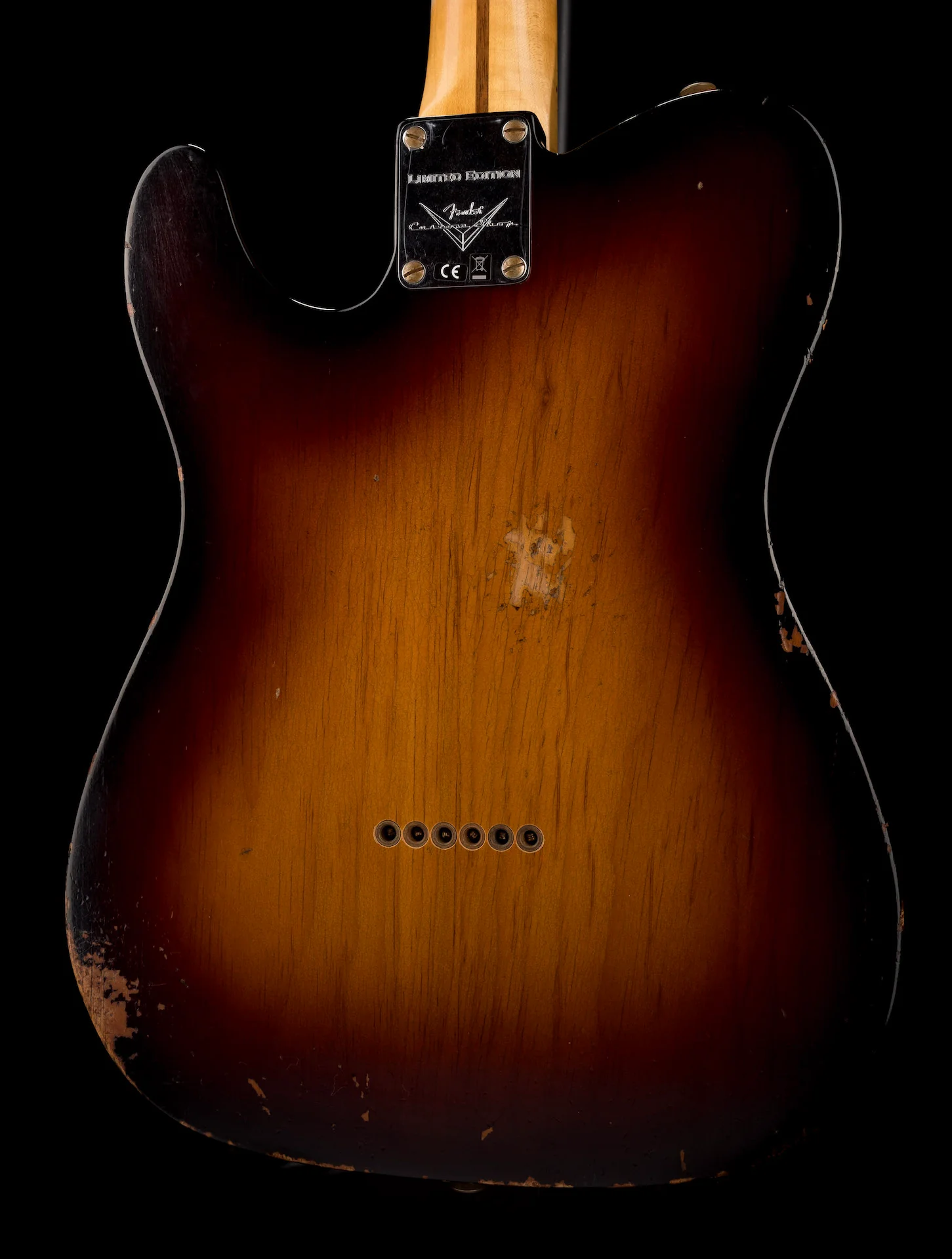 Fender Custom Shop Limited Edition Roasted Pine Double Esquire Relic Wide Fade 2-Tone Sunburst - Image 16