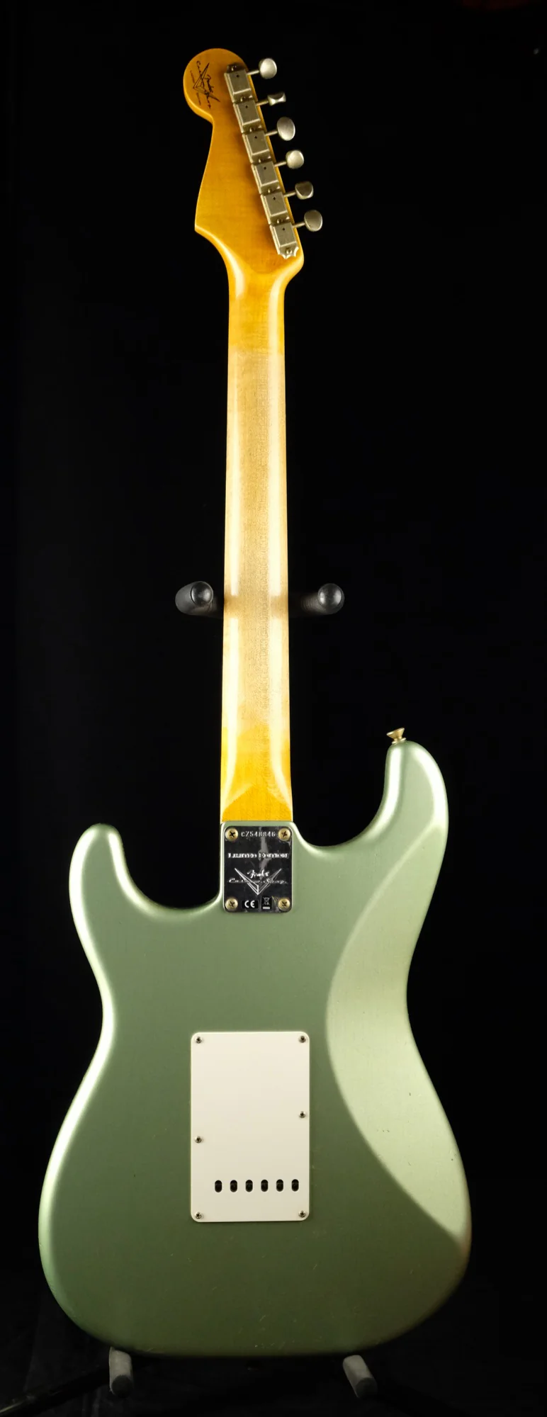 Fender Custom Shop Limited Edition '59 Journeyman Relic Stratocaster Faded Aged Sage Green Metallic - Image 6