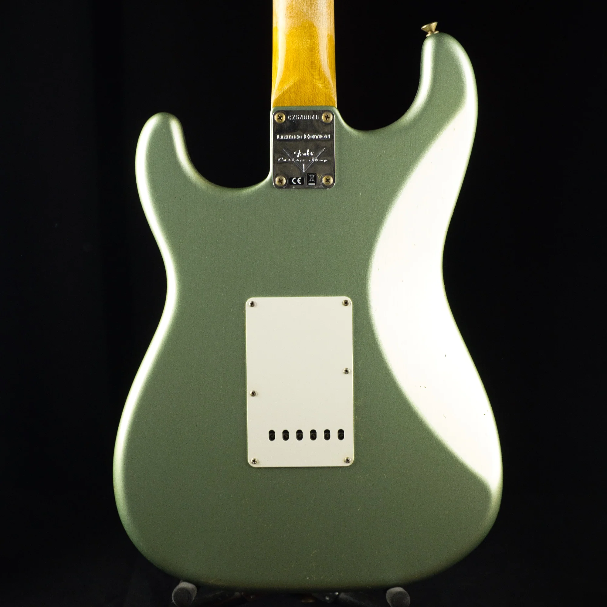 Fender Custom Shop Limited Edition '59 Journeyman Relic Stratocaster Faded Aged Sage Green Metallic - Image 7