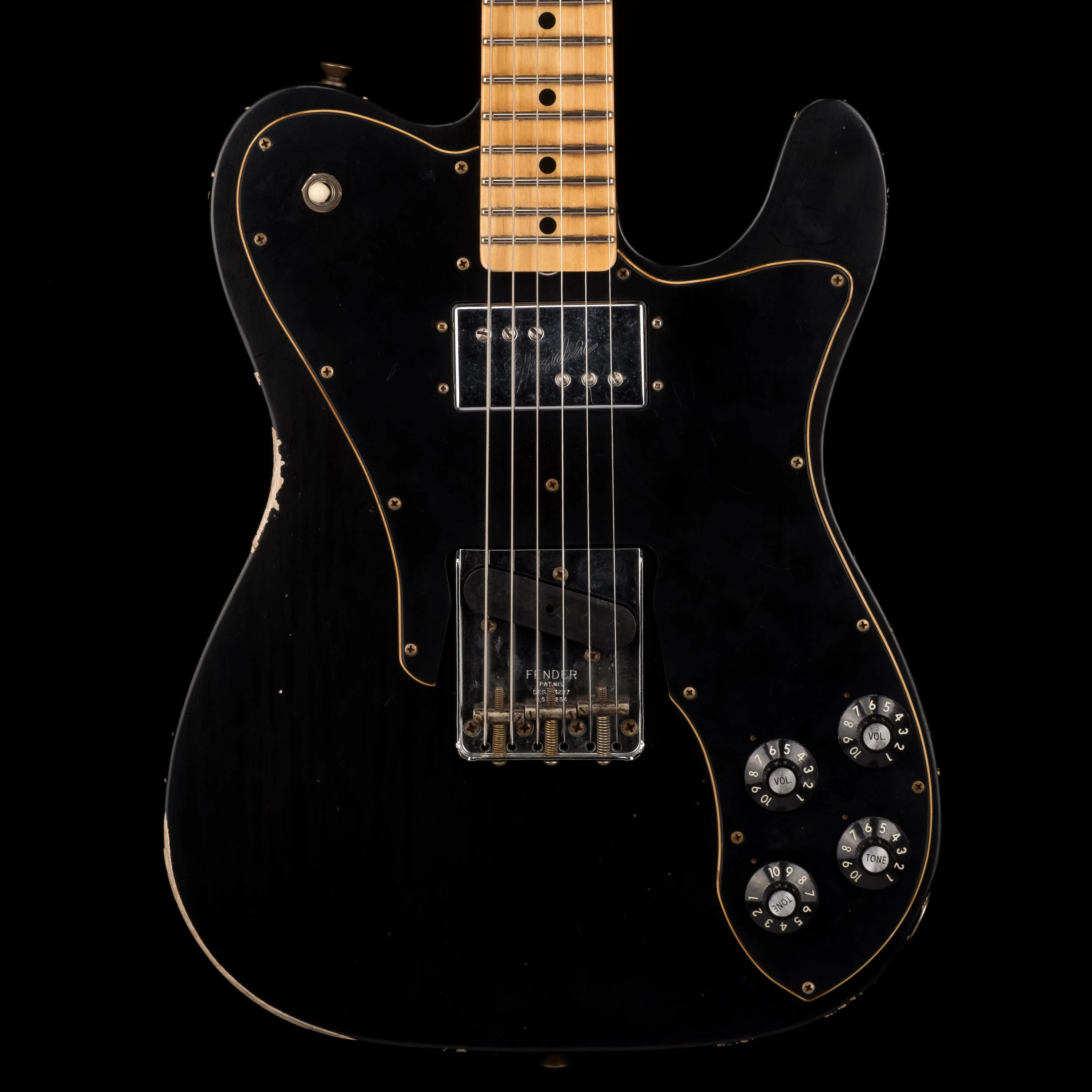 Fender Custom Shop Limited Edition Telecaster Custom Relic Aged Black