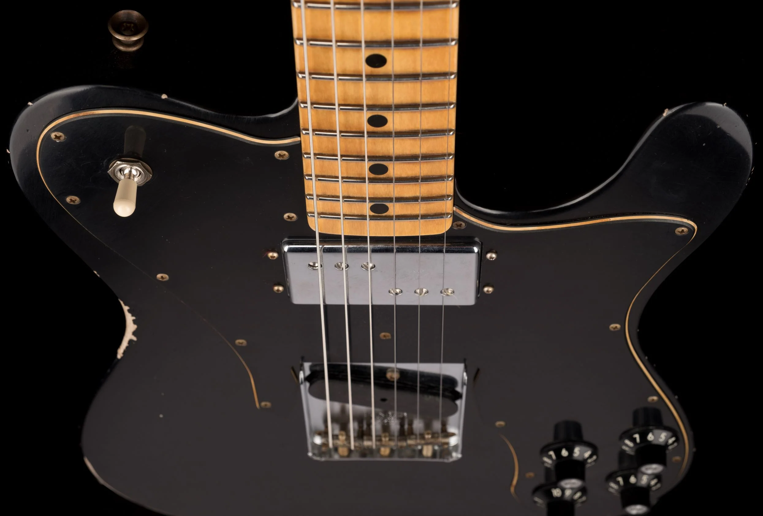 Fender Custom Shop Limited Edition Telecaster Custom Relic Aged Black - Image 10