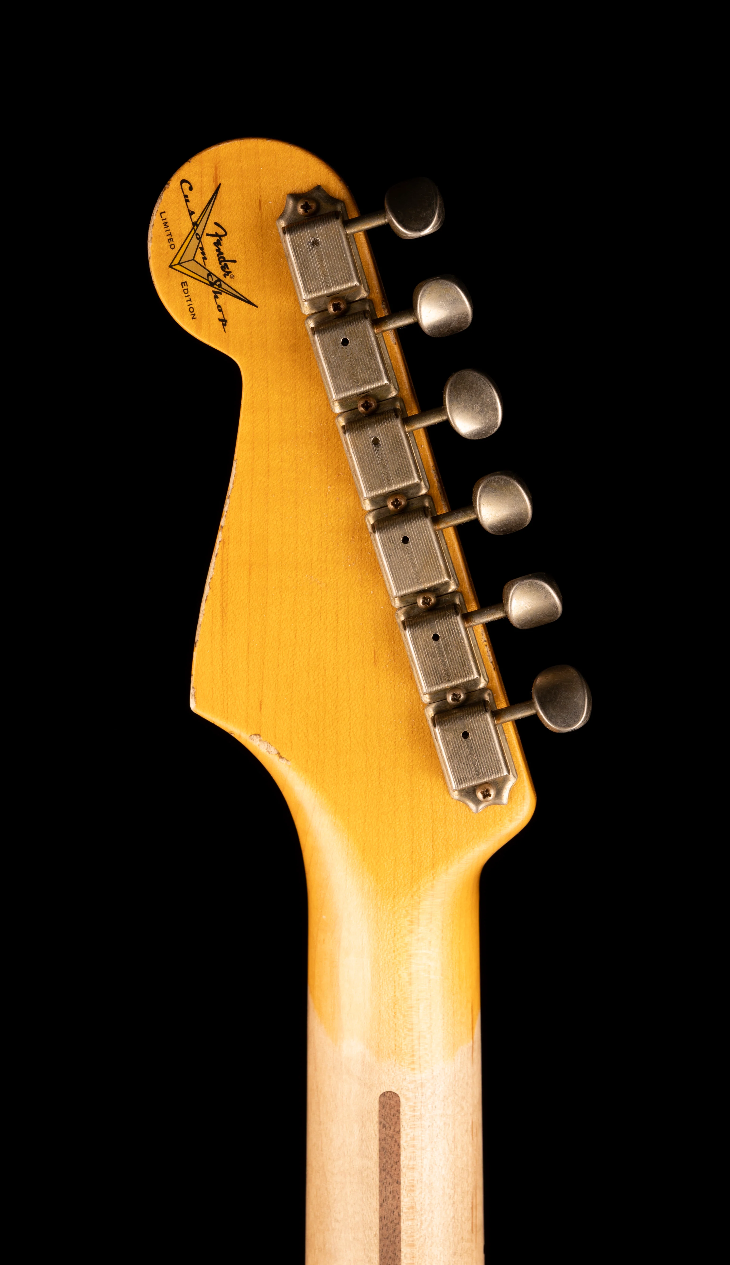 Fender Custom Shop Limited Edition Troposphere Strat Hard-Tail Heavy Relic Super Faded Aged 2-Color Sunburst - Image 17