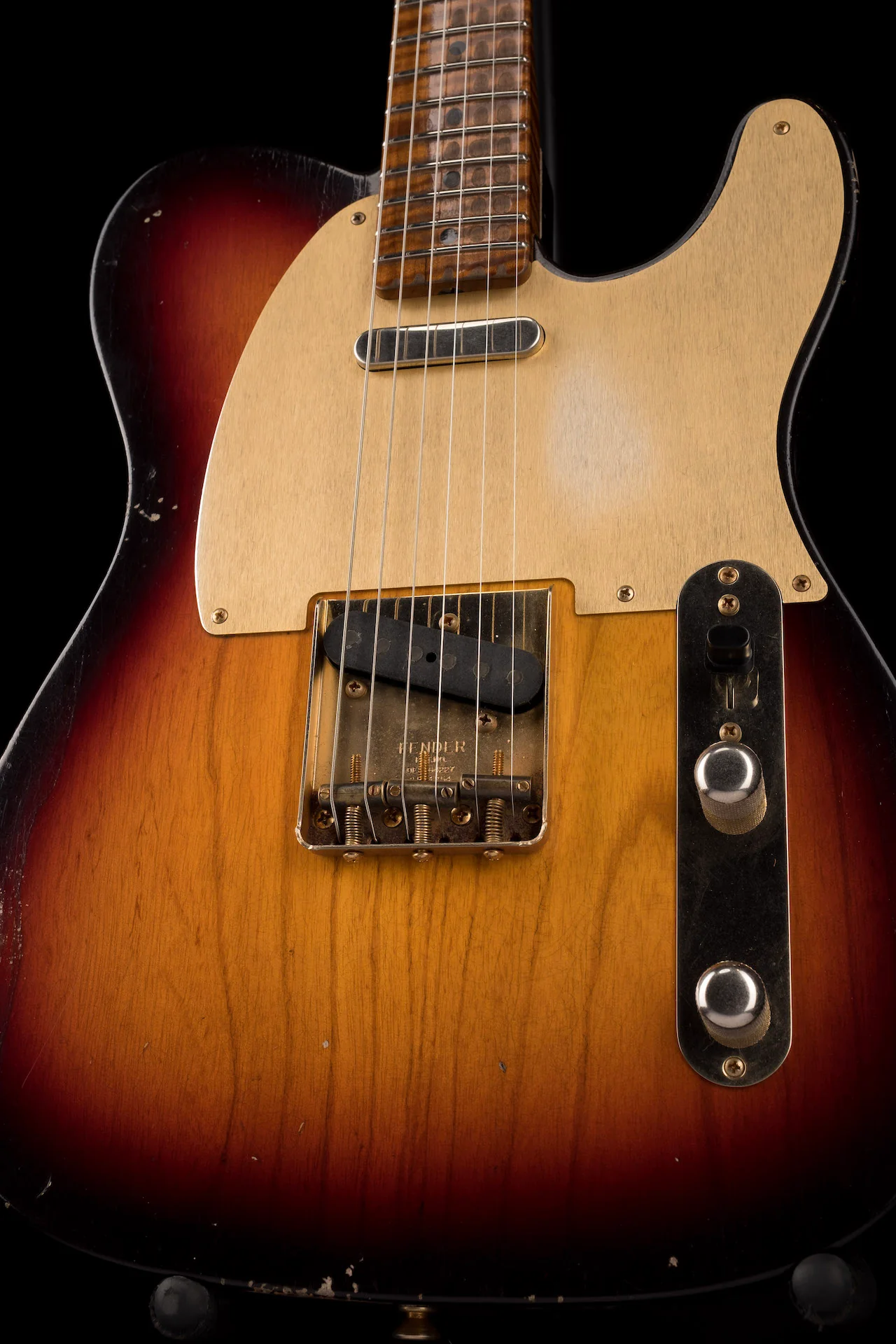 Fender Custom Shop Masterbuilder Apprentice Nick Saccone 50's Tele Relic Chocolate 3-Tone Sunburst - Image 10