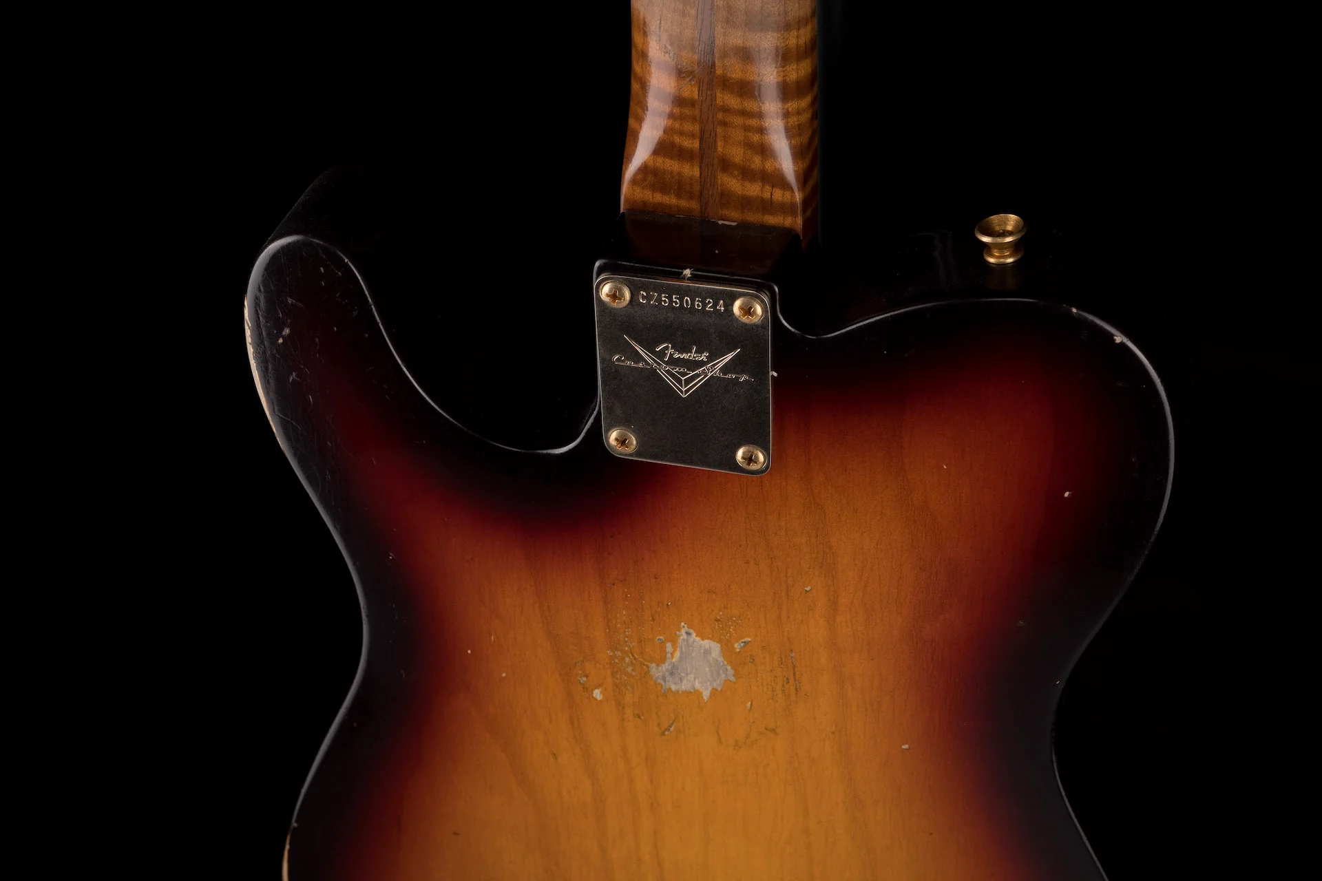 Fender Custom Shop Masterbuilder Apprentice Nick Saccone 50's Tele Relic Chocolate 3-Tone Sunburst - Image 16