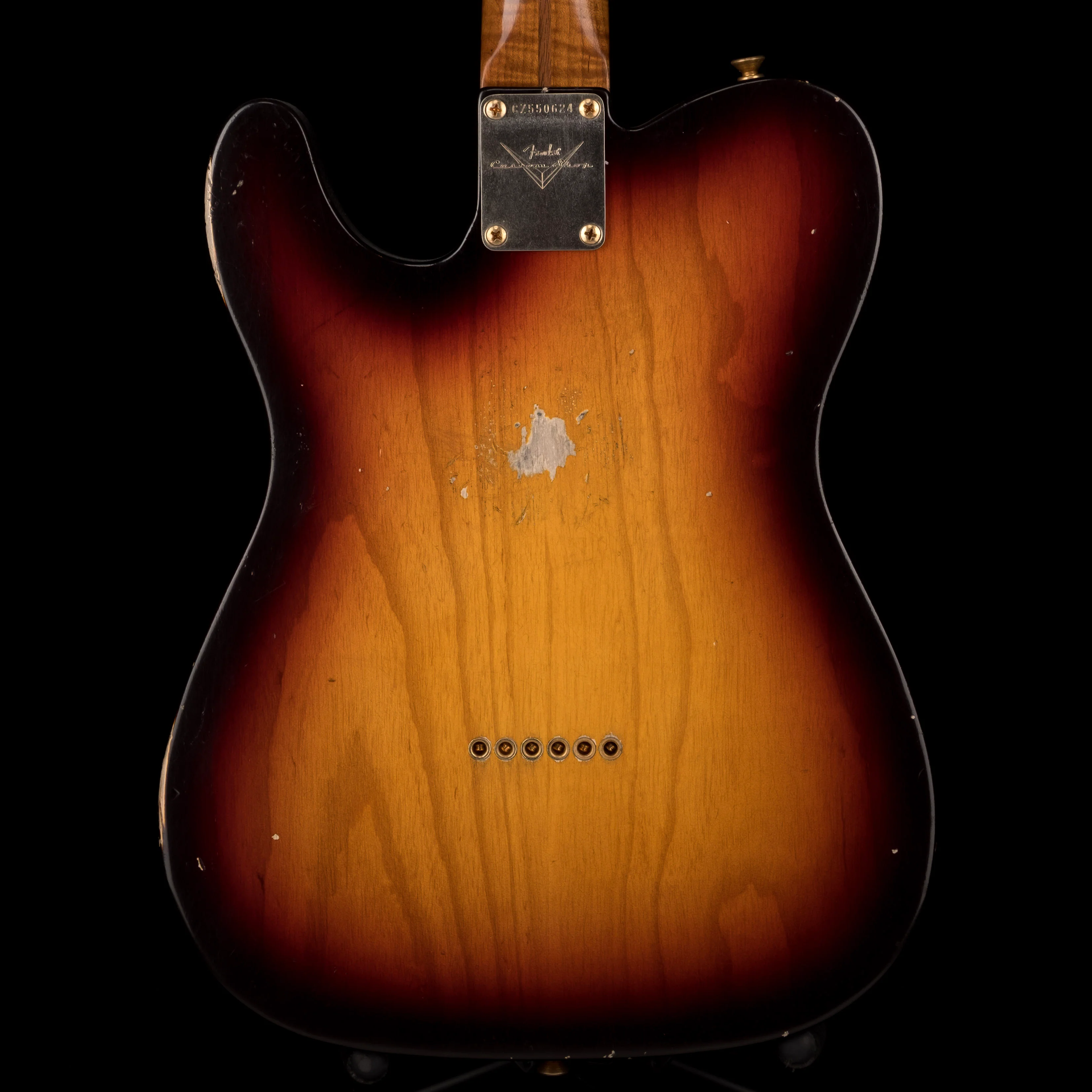 Fender Custom Shop Masterbuilder Apprentice Nick Saccone 50's Tele Relic Chocolate 3-Tone Sunburst - Image 21