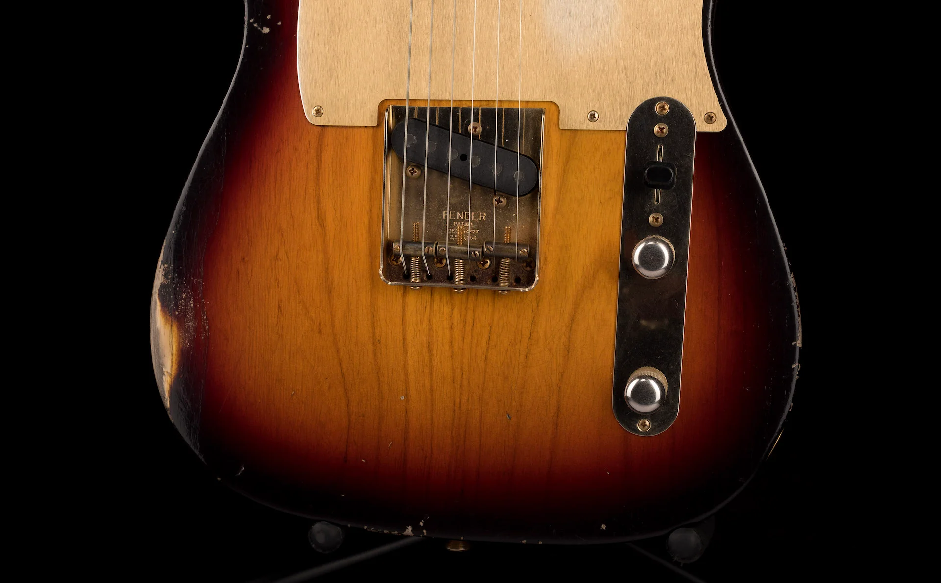 Fender Custom Shop Masterbuilder Apprentice Nick Saccone 50's Tele Relic Chocolate 3-Tone Sunburst - Image 4