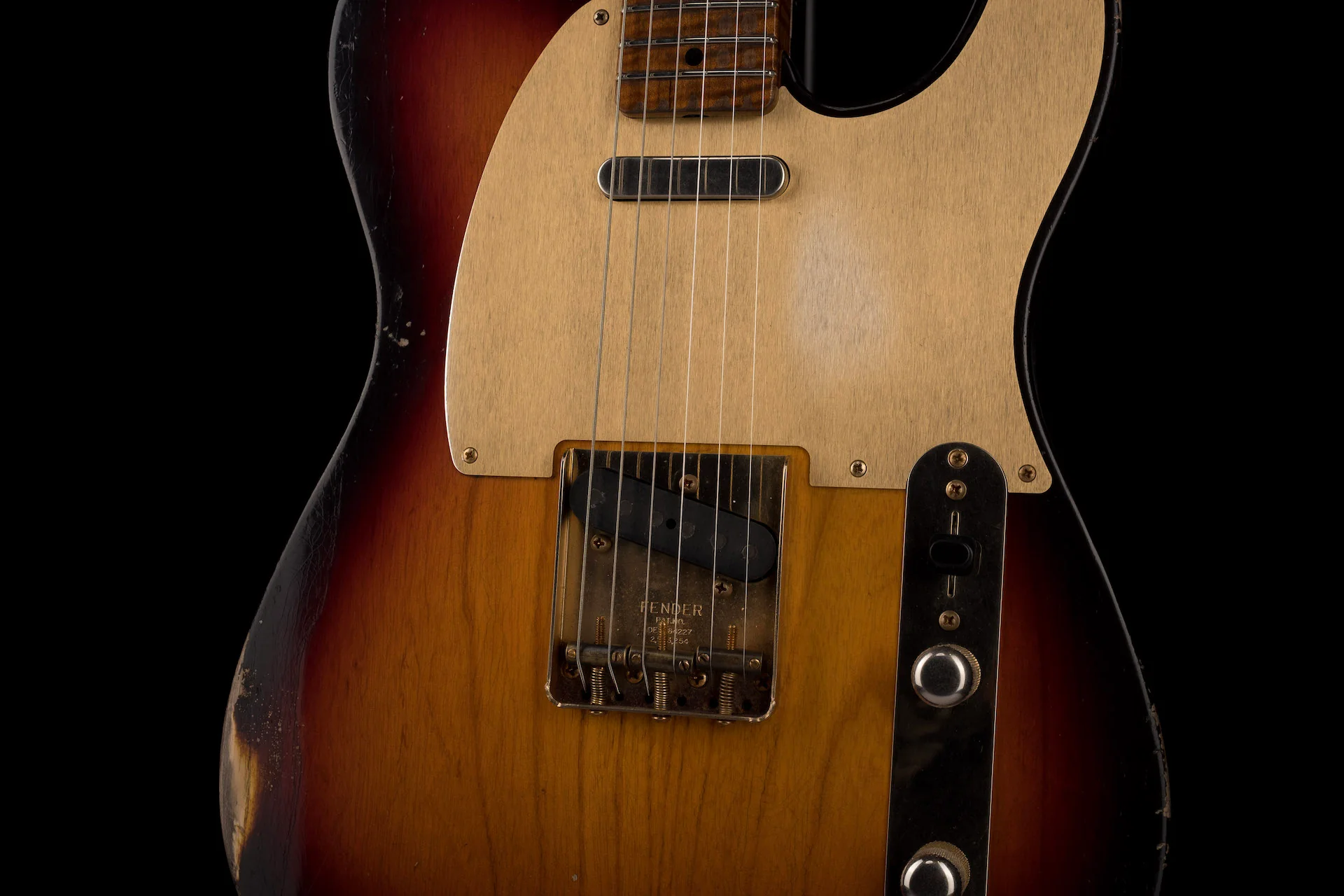 Fender Custom Shop Masterbuilder Apprentice Nick Saccone 50's Tele Relic Chocolate 3-Tone Sunburst - Image 6